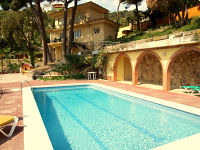 Casas de vacaciones Costa Brava España - Villa Palmera - Afuera de la casa Casas de vacaciones Costa Brava España - Villa Palmera - Afuera de la casa
