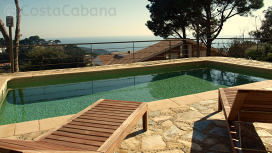 Casas de vacaciones Costa Brava España - Villa Raquel - Piscina