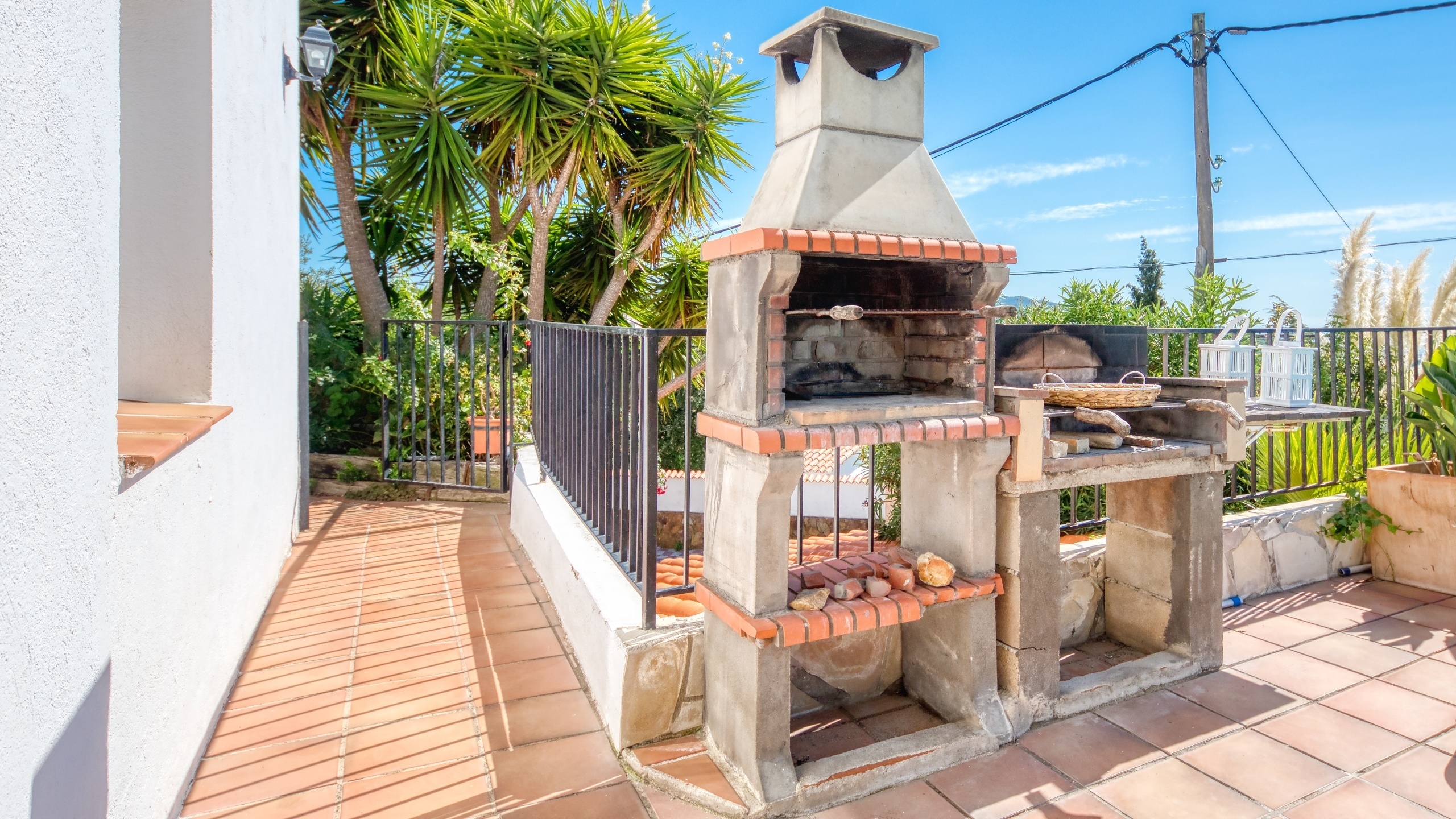 Villas de vacaciones Costa Brava España - Villa Sofia - Área de barbacoa