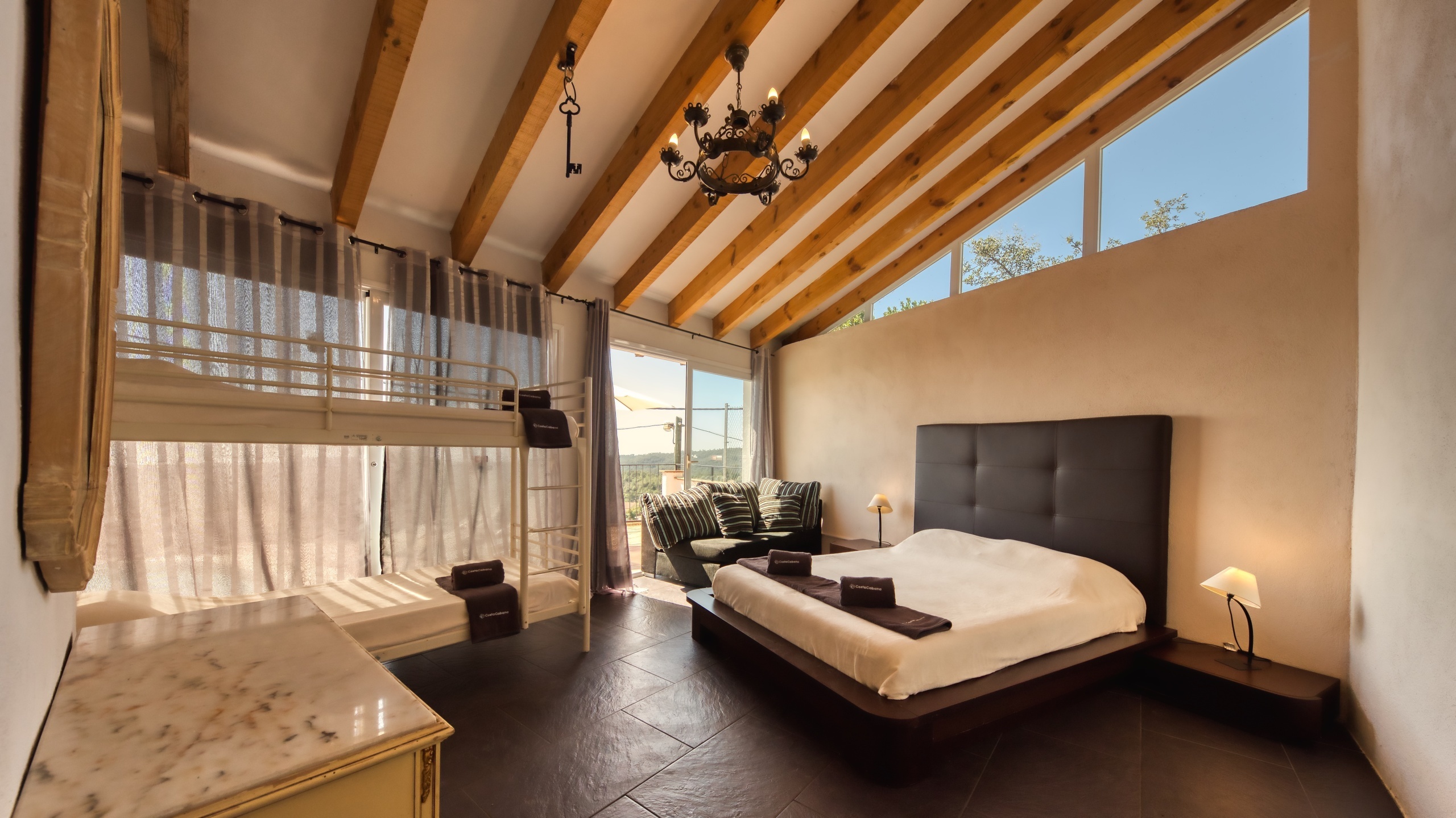 Villas de vacaciones Costa Brava España - Villa Sofia - Dormitorio