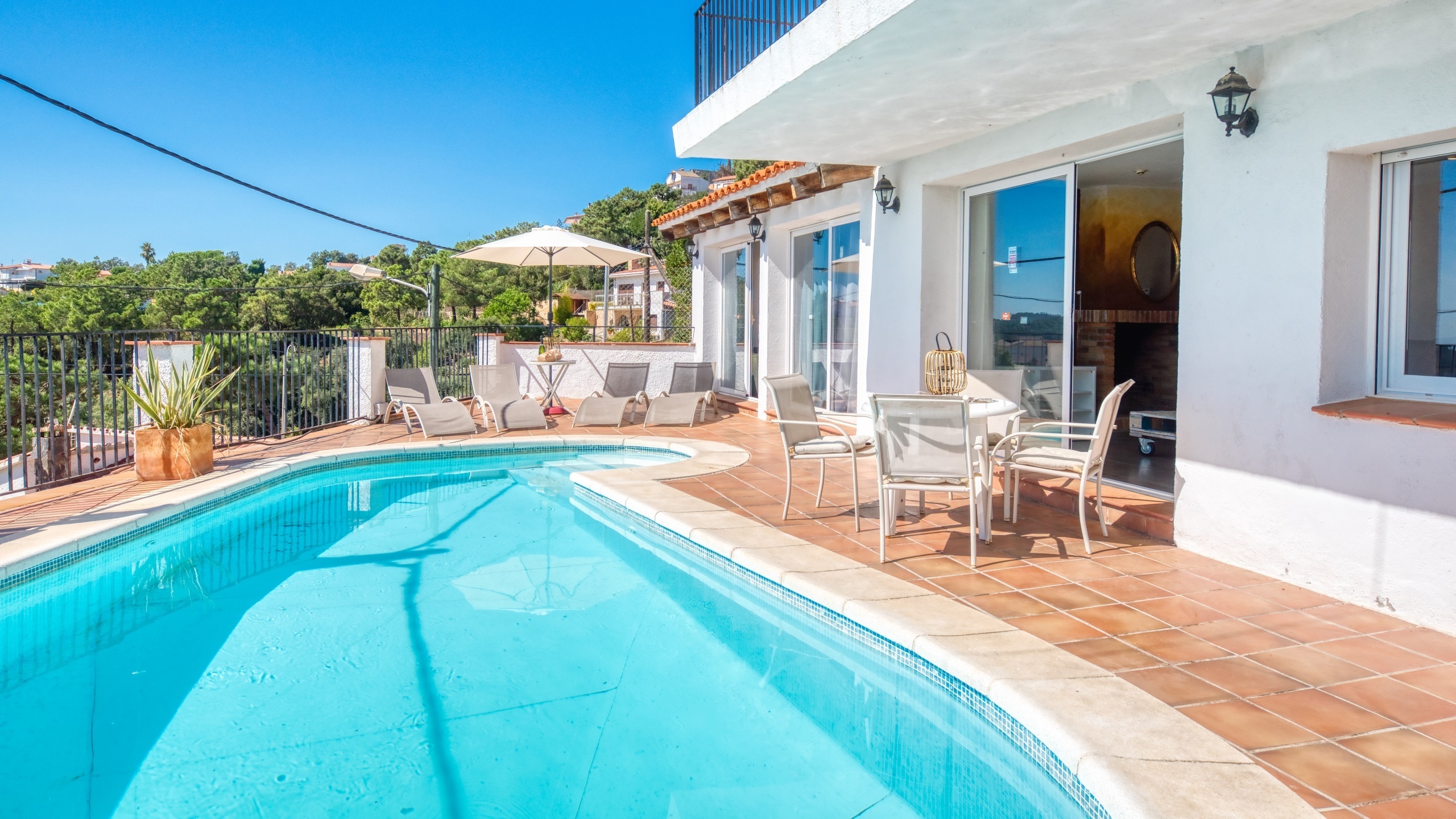 Villas de vacaciones Costa Brava España - Villa Sofia - Piscina