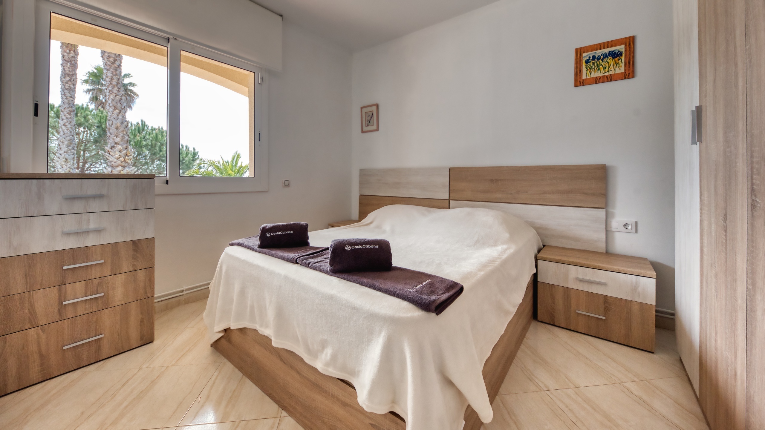 Villas de vacaciones Costa Brava España - Villa Estrella - Dormitorio
