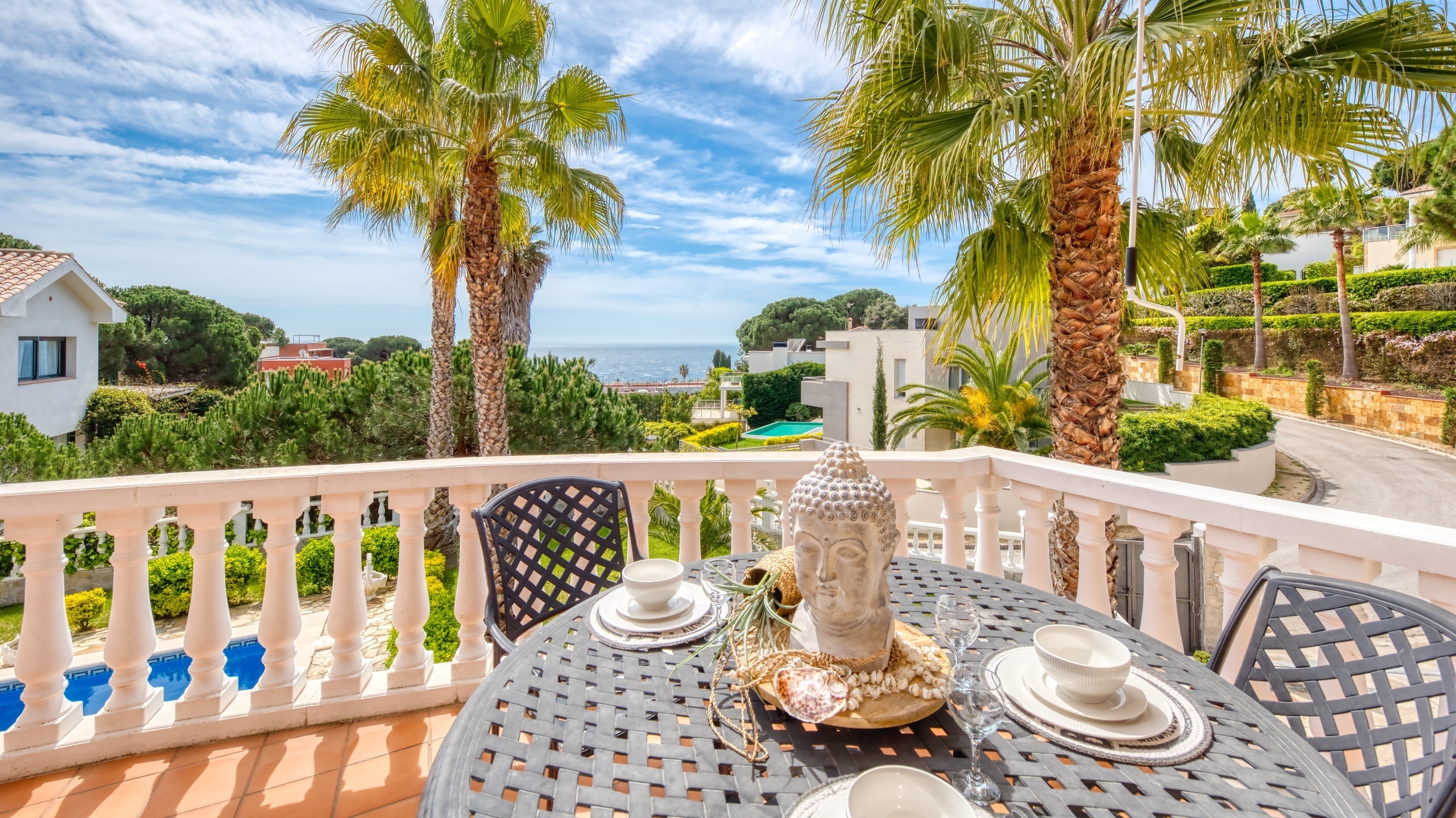 Villas de vacaciones Costa Brava España - Villa Estrella - Una de las vistas