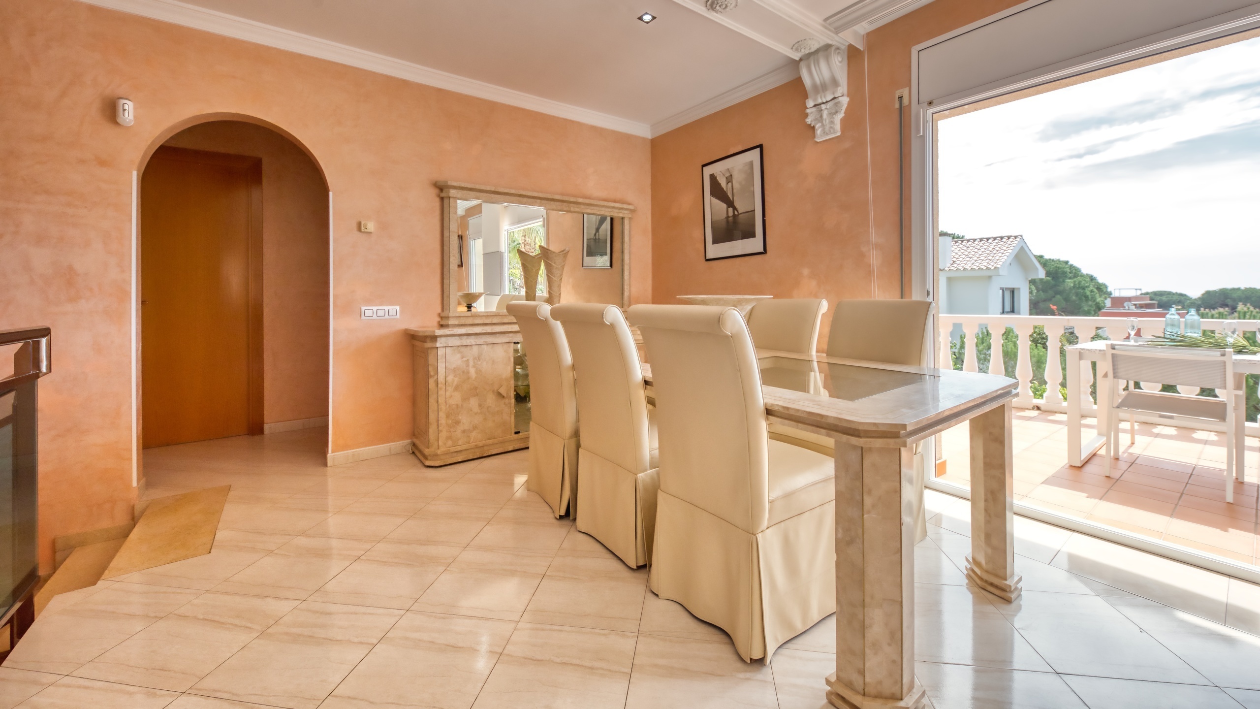 Villas de vacaciones Costa Brava España - Villa Estrella - Comedor