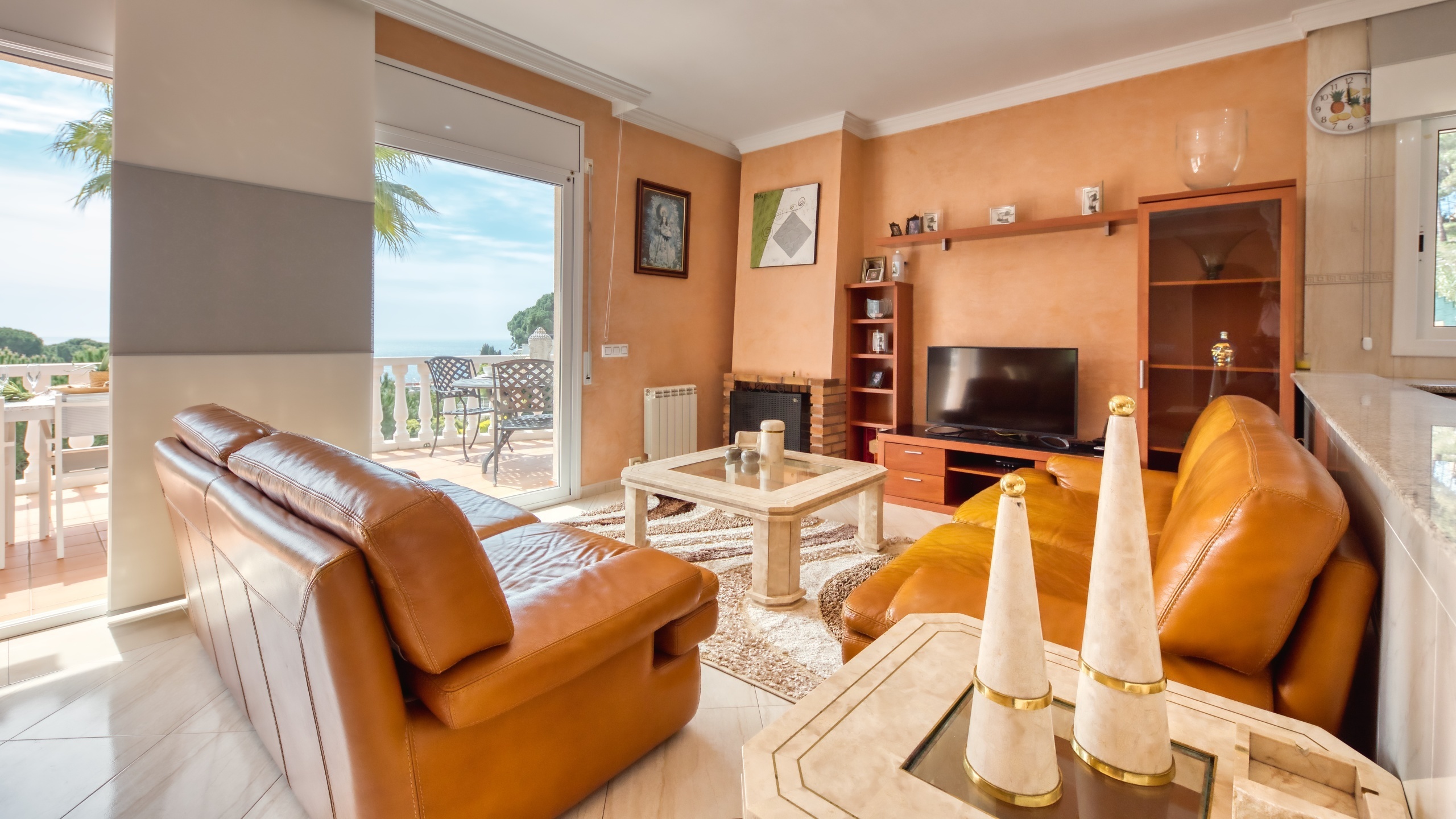 Villas de vacaciones Costa Brava España - Villa Estrella - Sala de estar