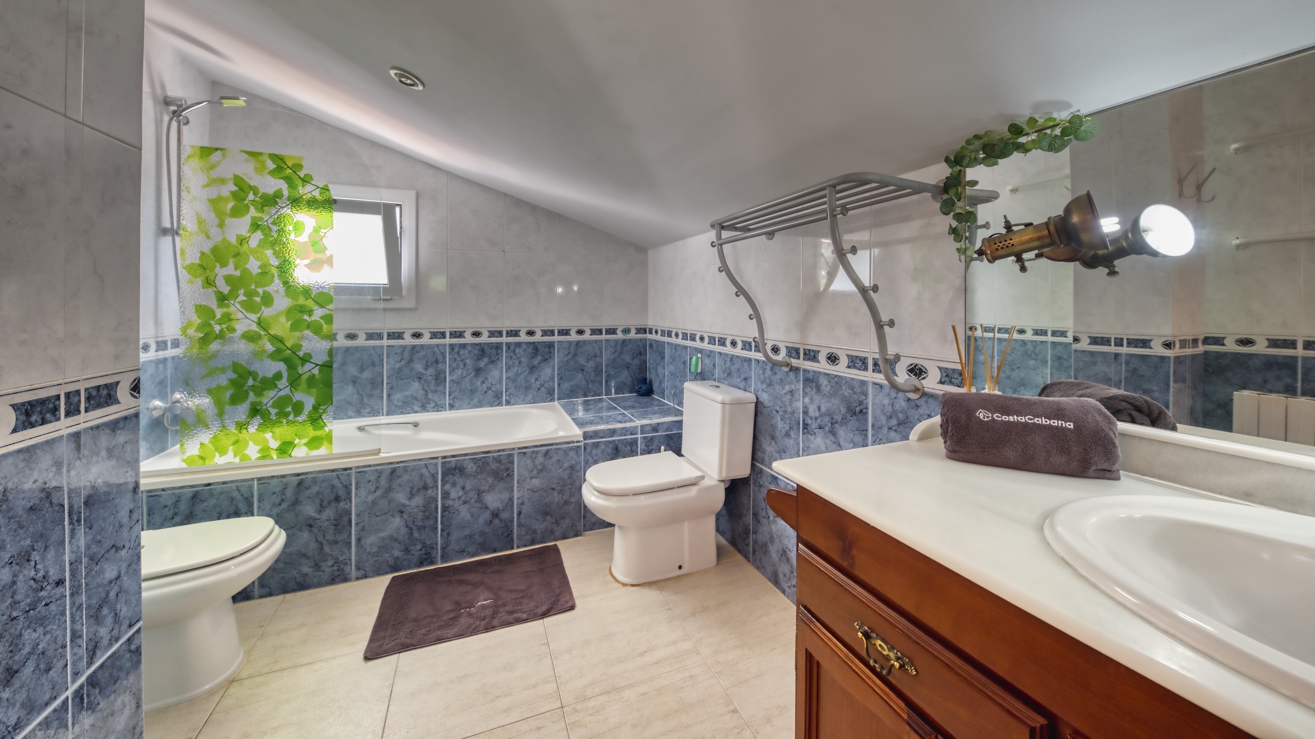 Villas de vacaciones Costa Brava España - Villa Geolouk - Baño