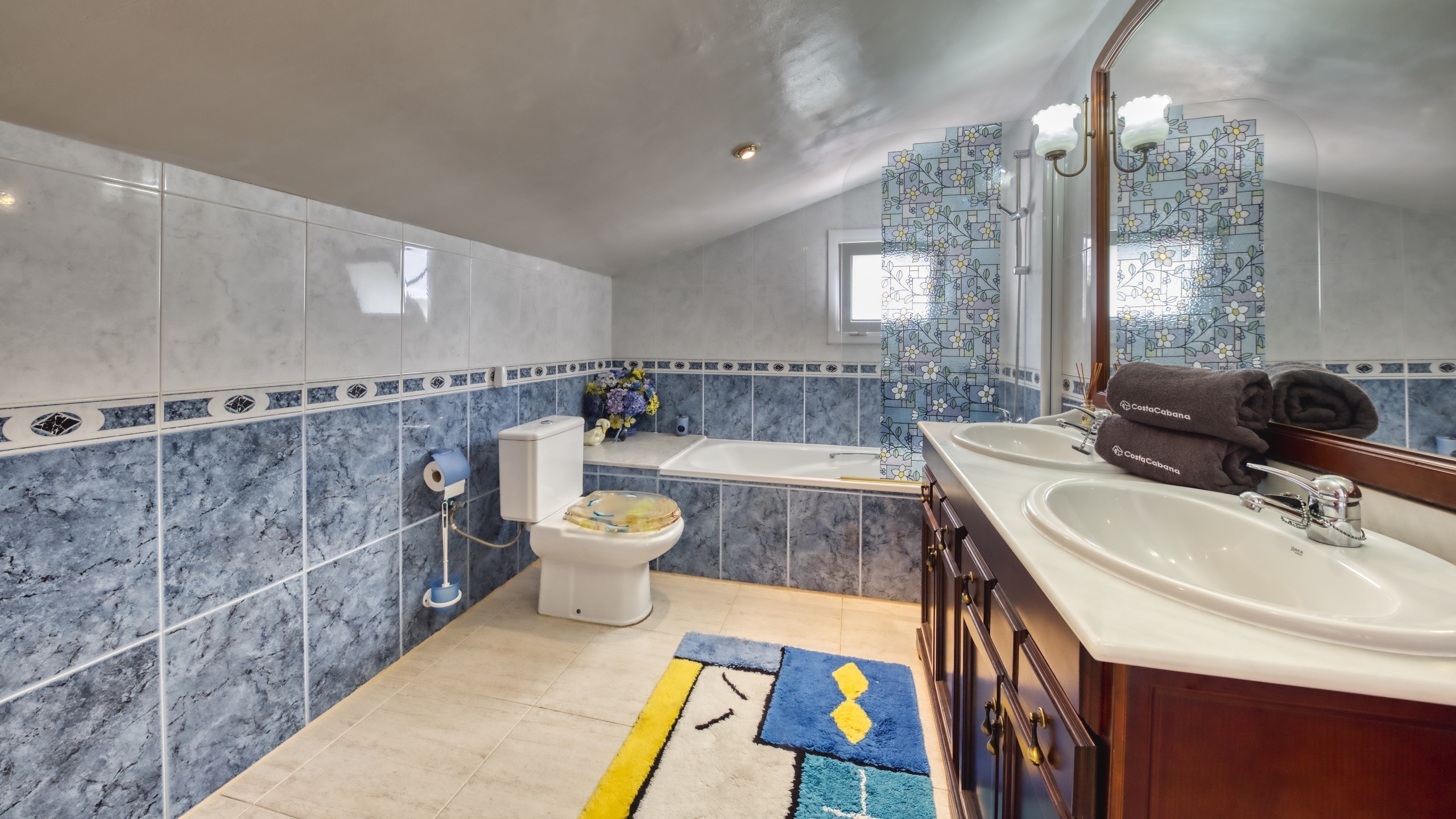 Villas de vacaciones Costa Brava España - Villa Geolouk - Baño