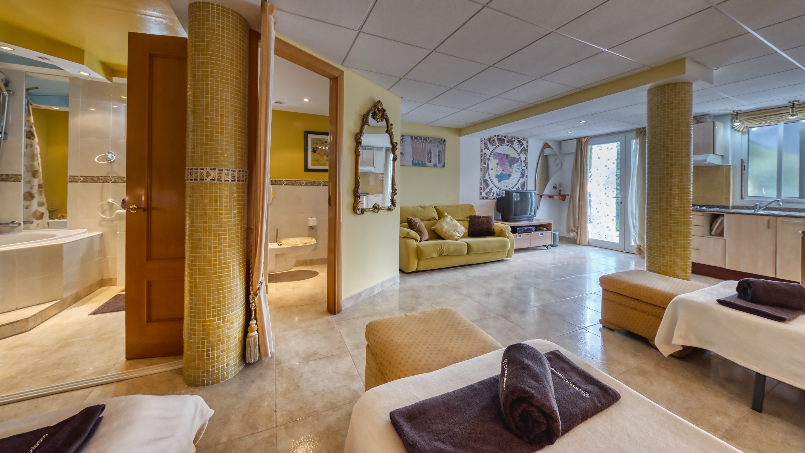 Villas de vacaciones Costa Brava España - Villa Geolouk - Sala de estar