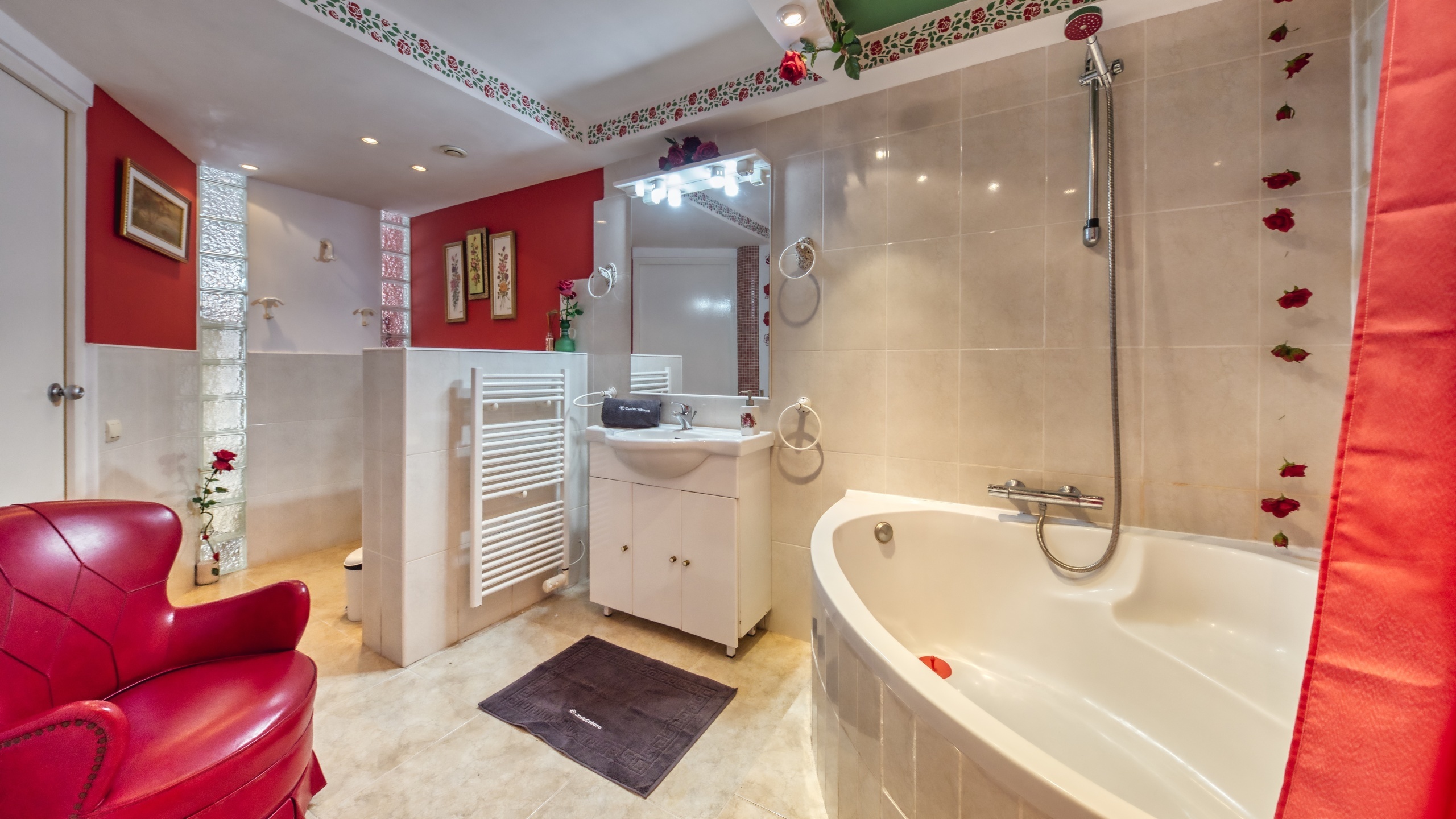 Villas de vacaciones Costa Brava España - Villa Geolouk - Baño