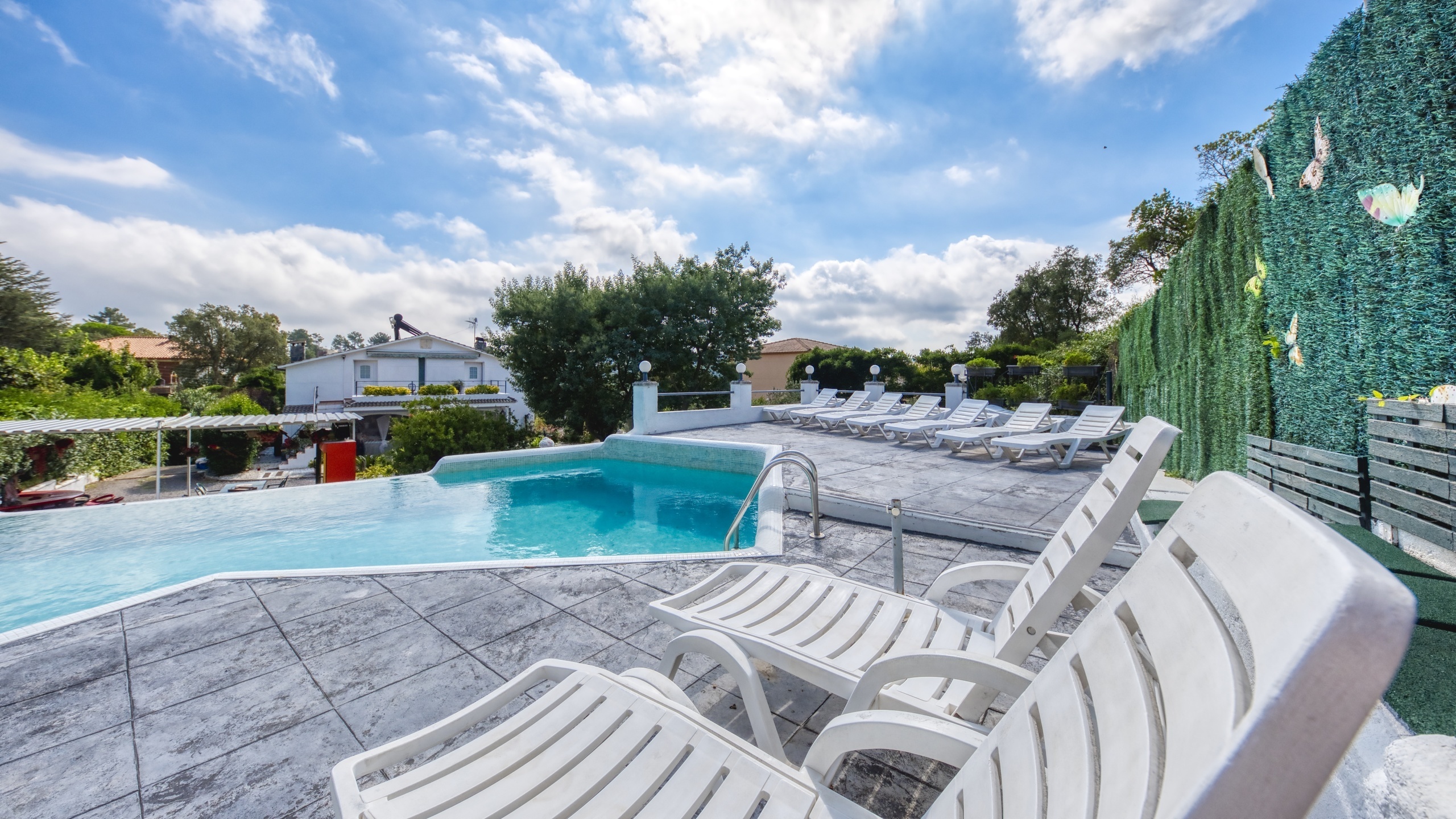 Villas de vacaciones Costa Brava España - Villa Geolouk - Tumbonas
