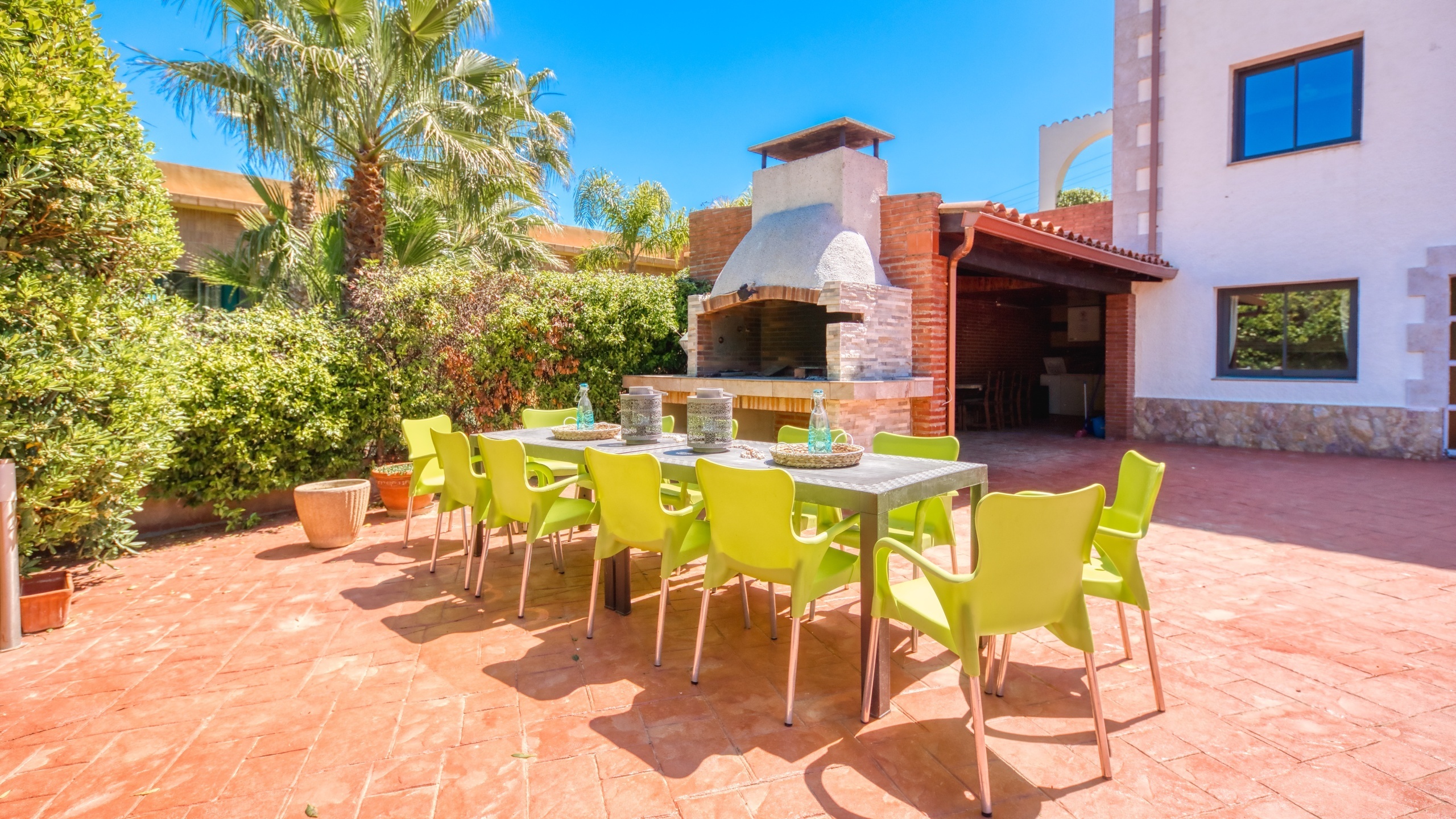 Villas de vacaciones Costa Brava España - Villa Jaruco - Área de barbacoa