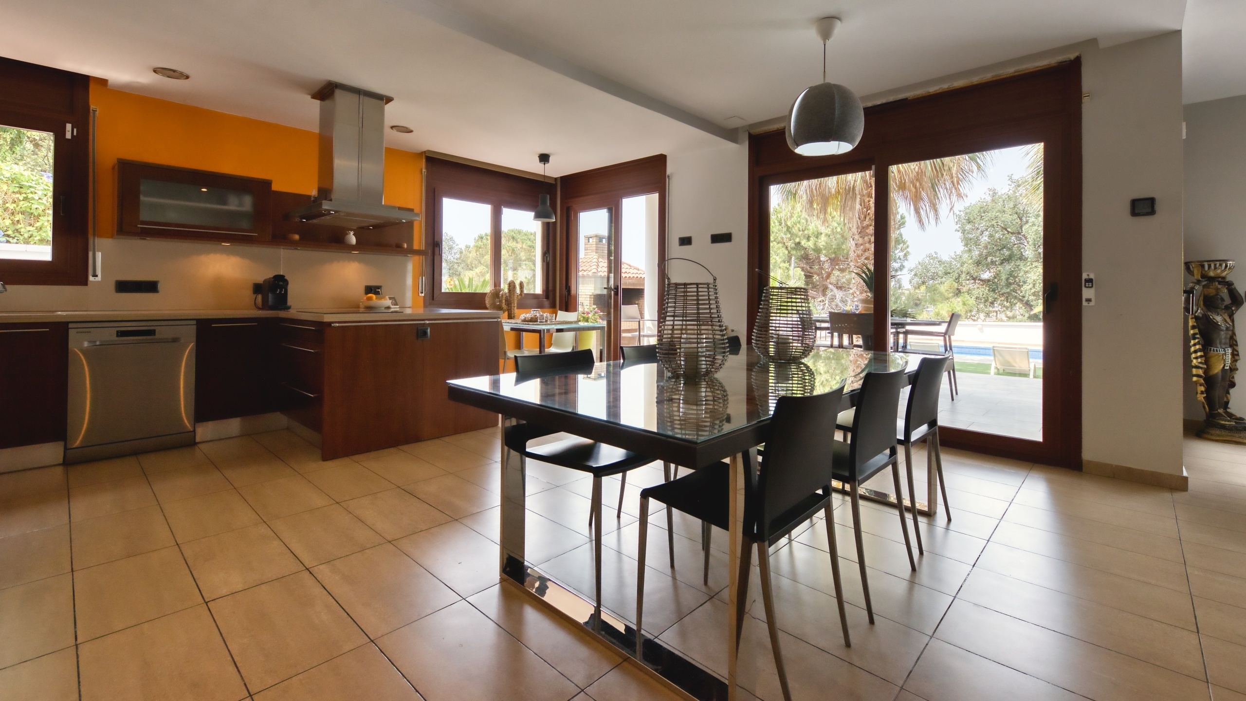 Villas de vacaciones Costa Brava España - Villa Marcella - Comedor