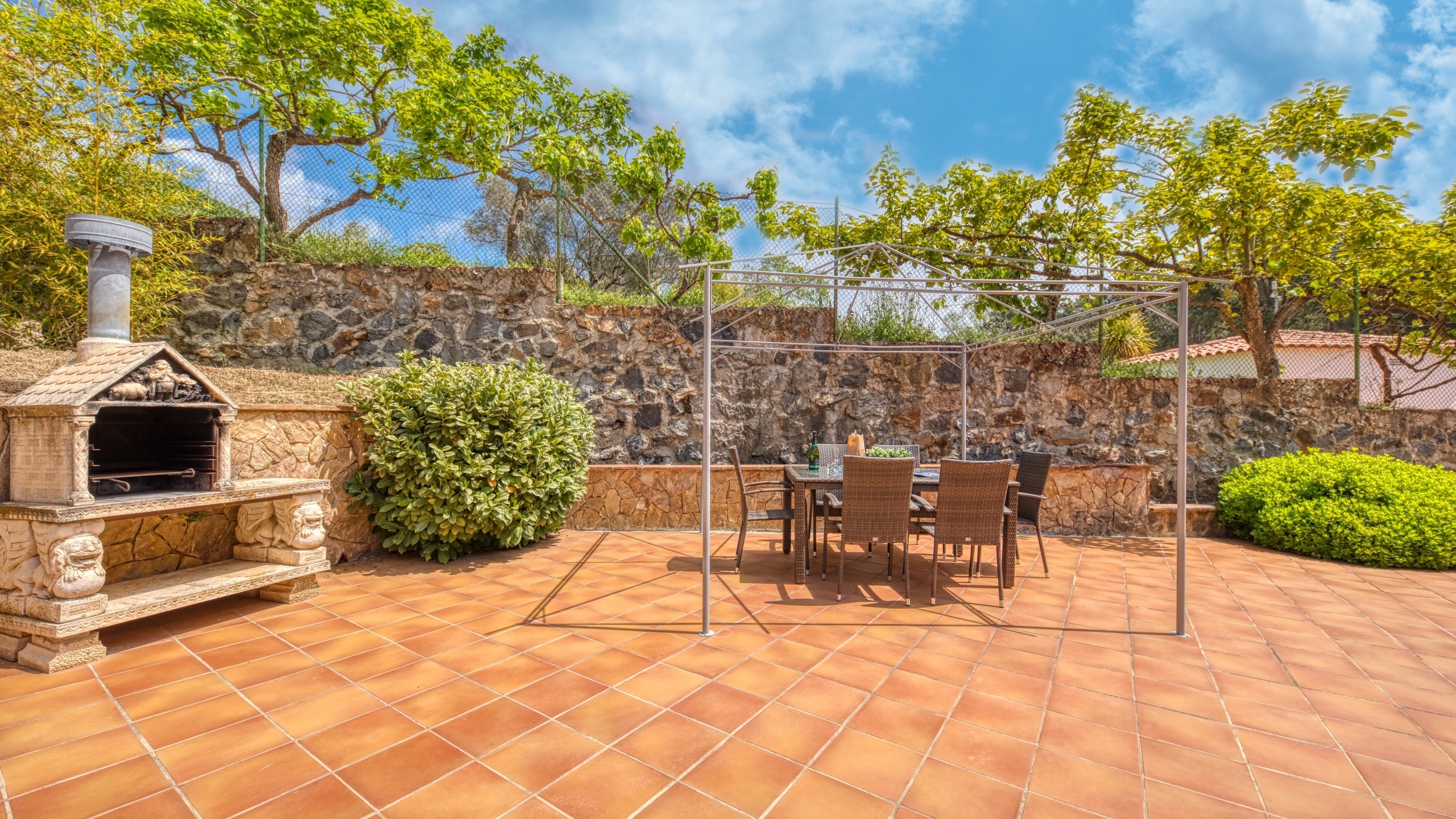 Villas de vacaciones Costa Brava España - Villa Lloret - Terraza