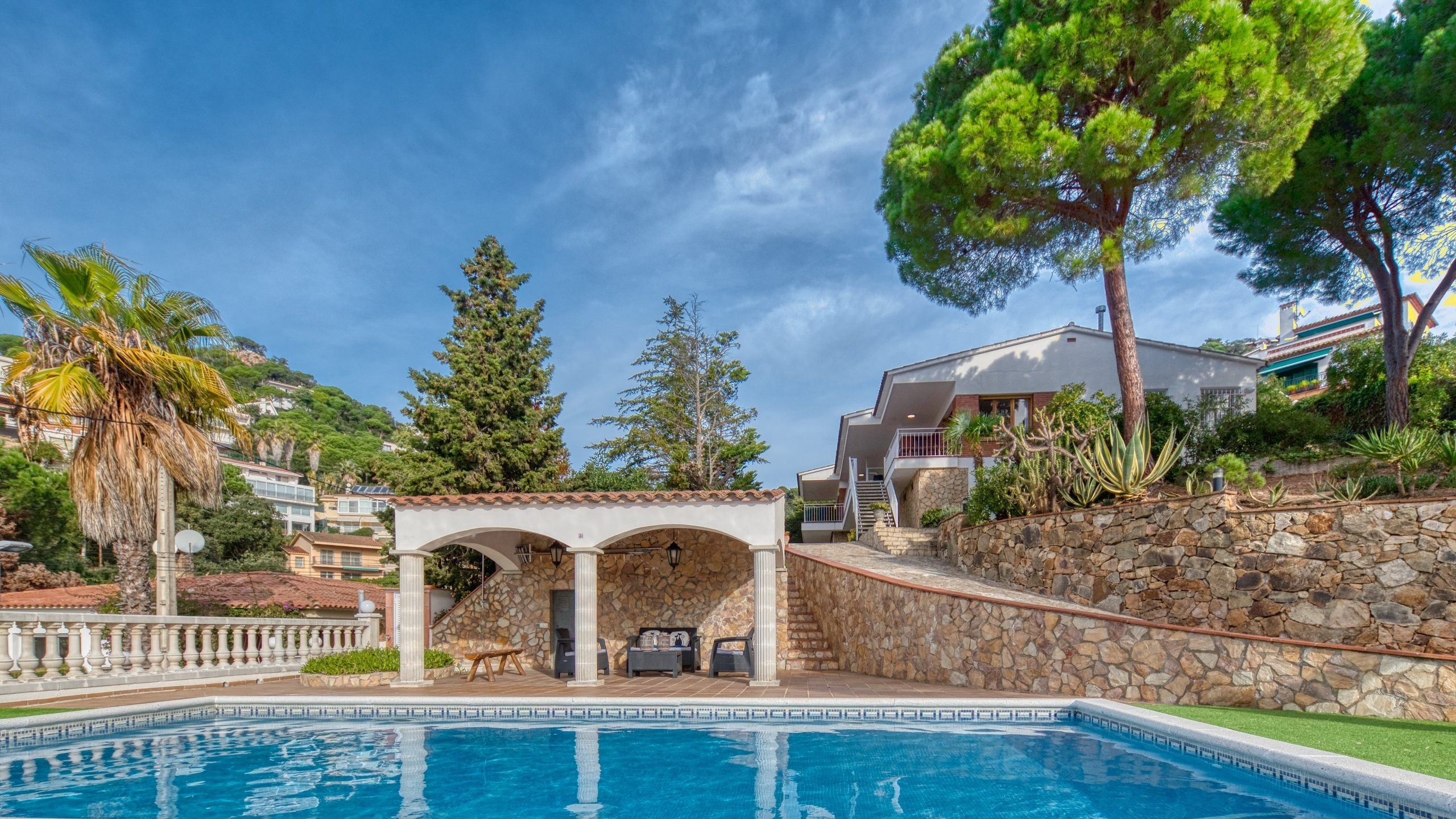 Villas de vacaciones Costa Brava España - Villa Leonora - Piscina