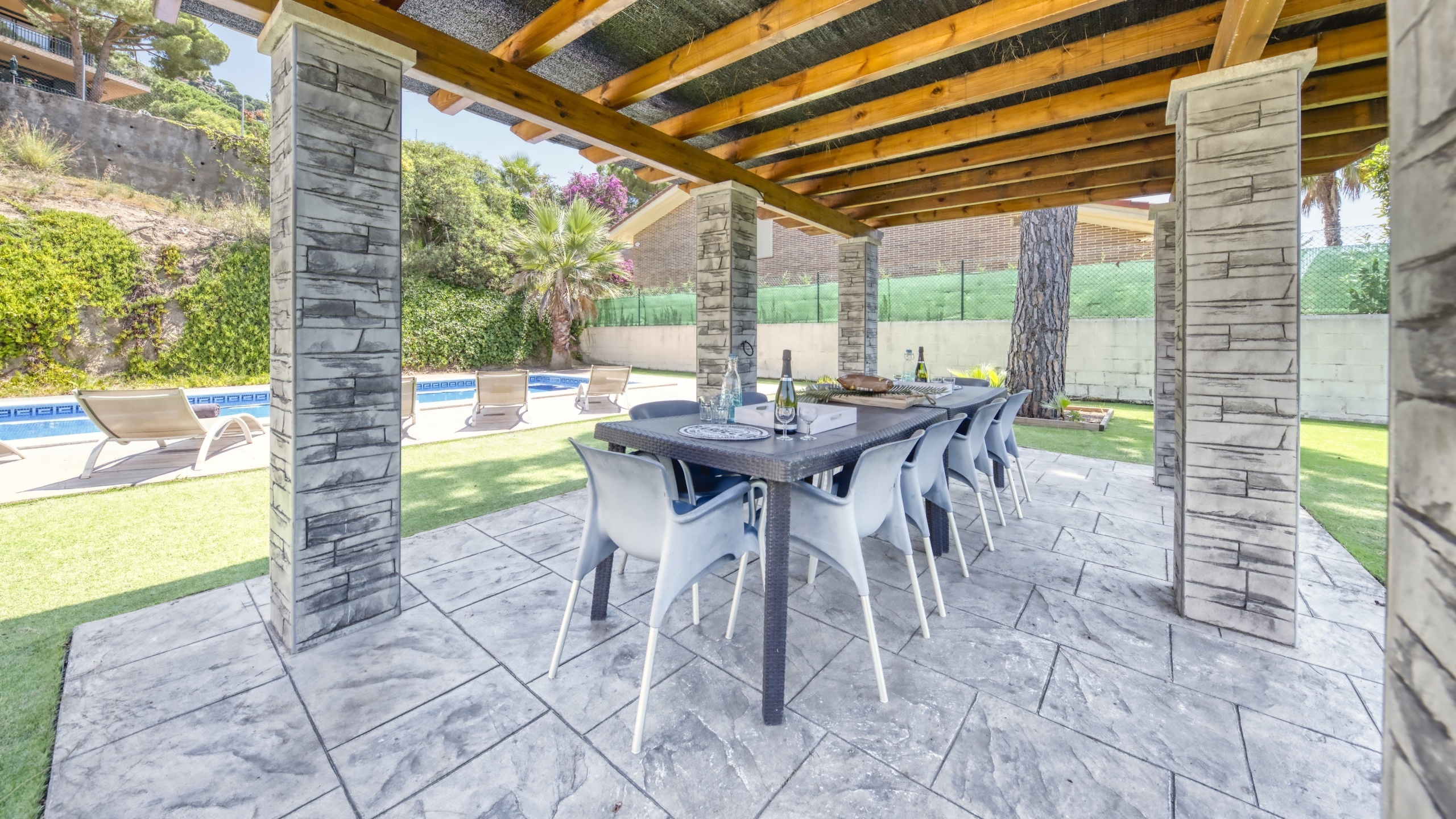 Villas de vacaciones Costa Brava España - Villa Paris - Salón