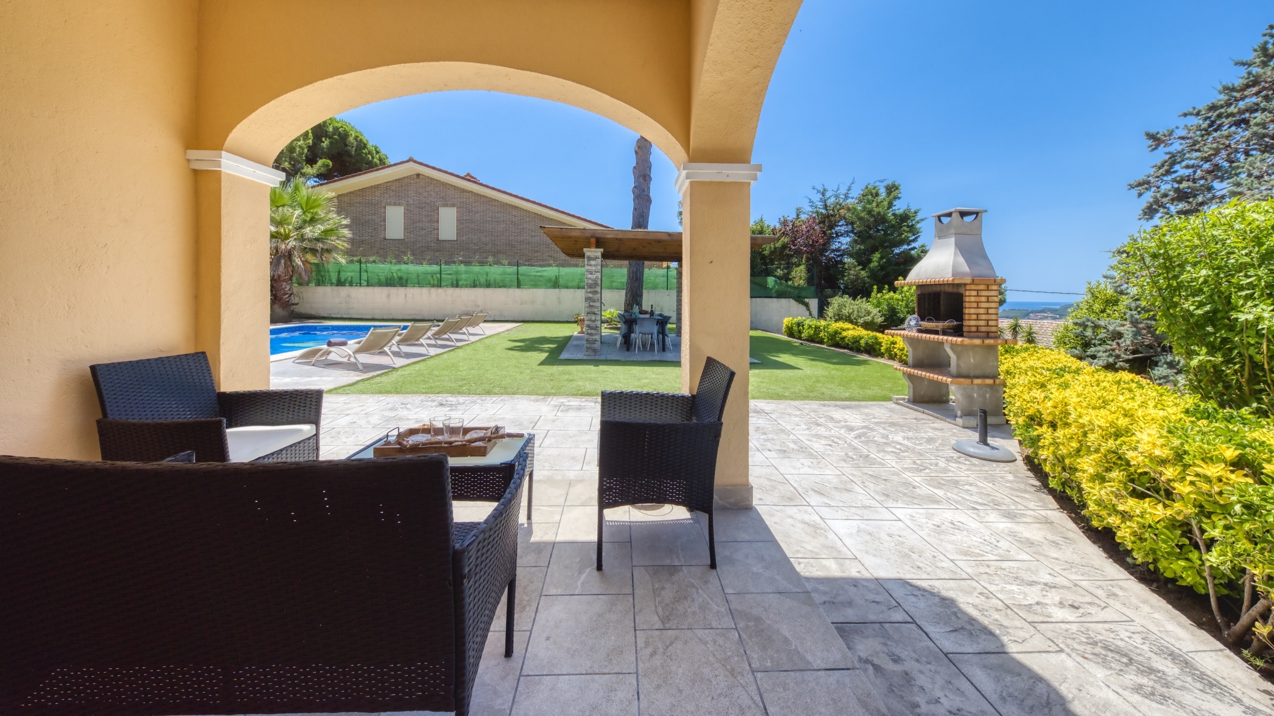 Villas de vacaciones Costa Brava España - Villa Paris - Salón