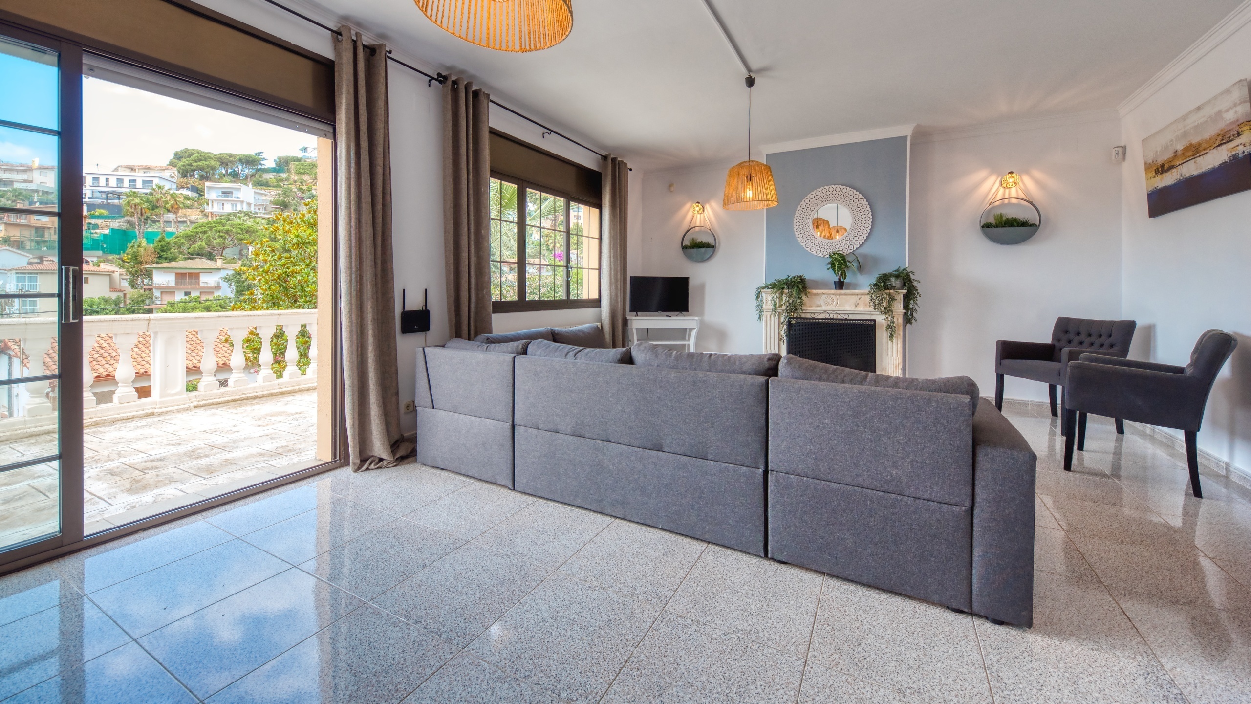 Villas de vacaciones Costa Brava España - Villa Paris - Sala de estar