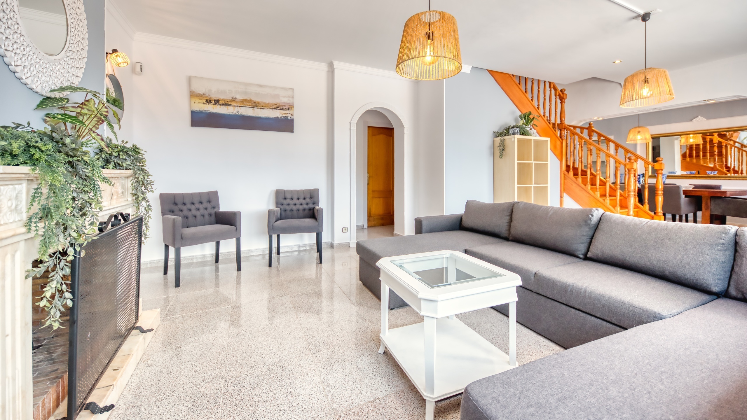 Villas de vacaciones Costa Brava España - Villa Paris - Sala de estar