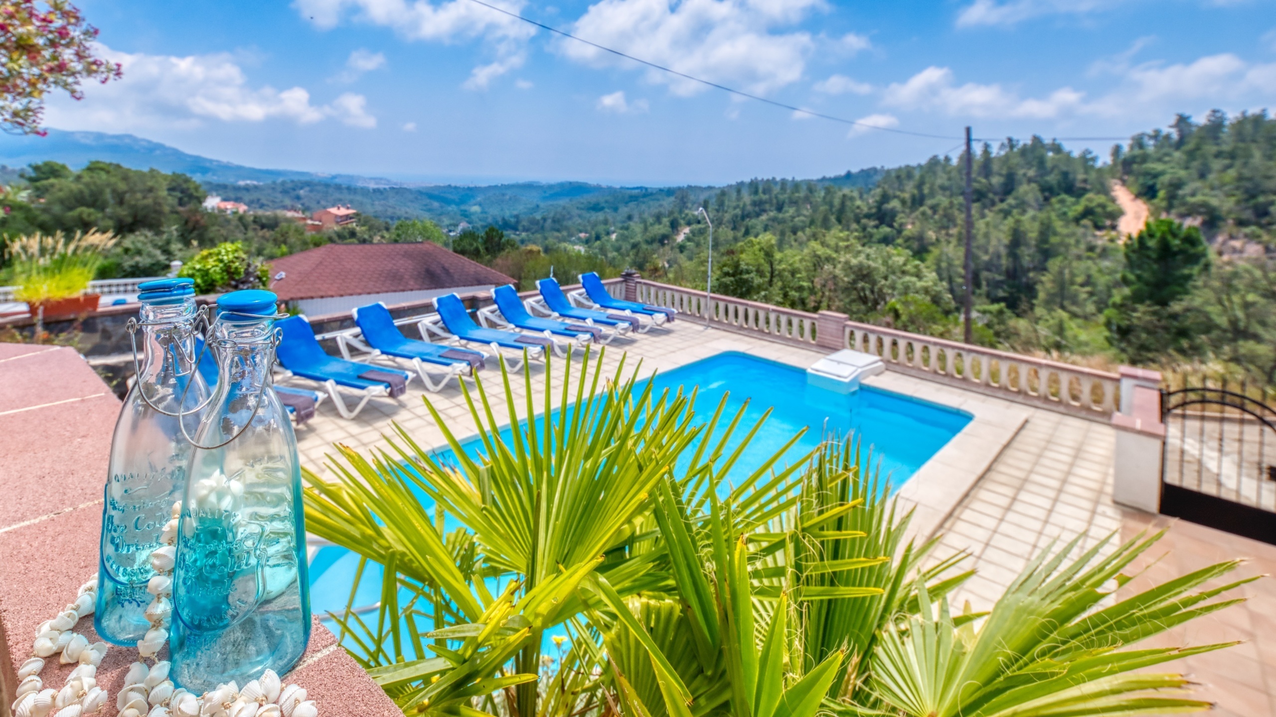 Villas de vacaciones Costa Brava España - Villa Santa Maria - Piscina