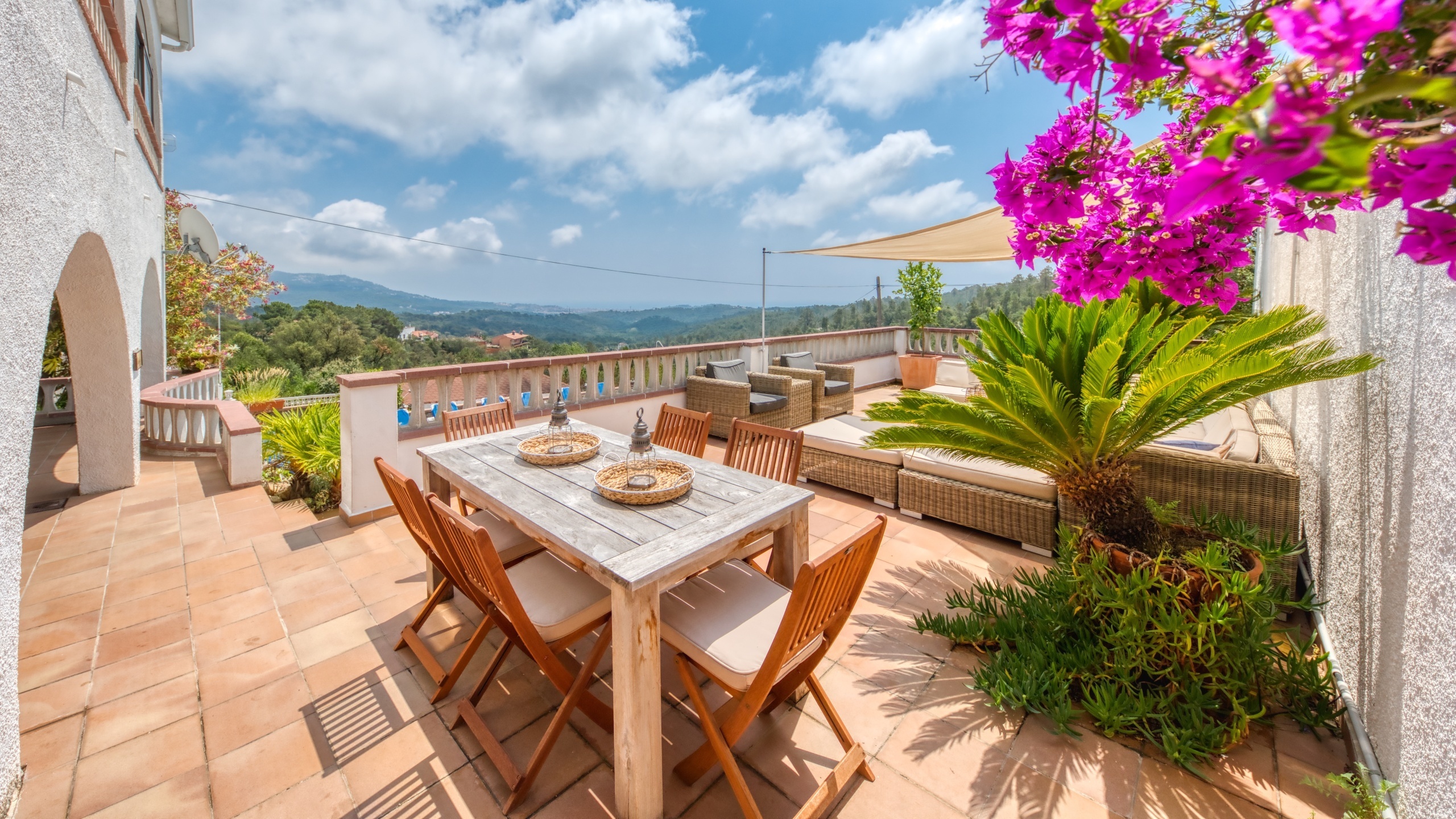 Villas de vacaciones Costa Brava España - Villa Santa Maria - Comedor