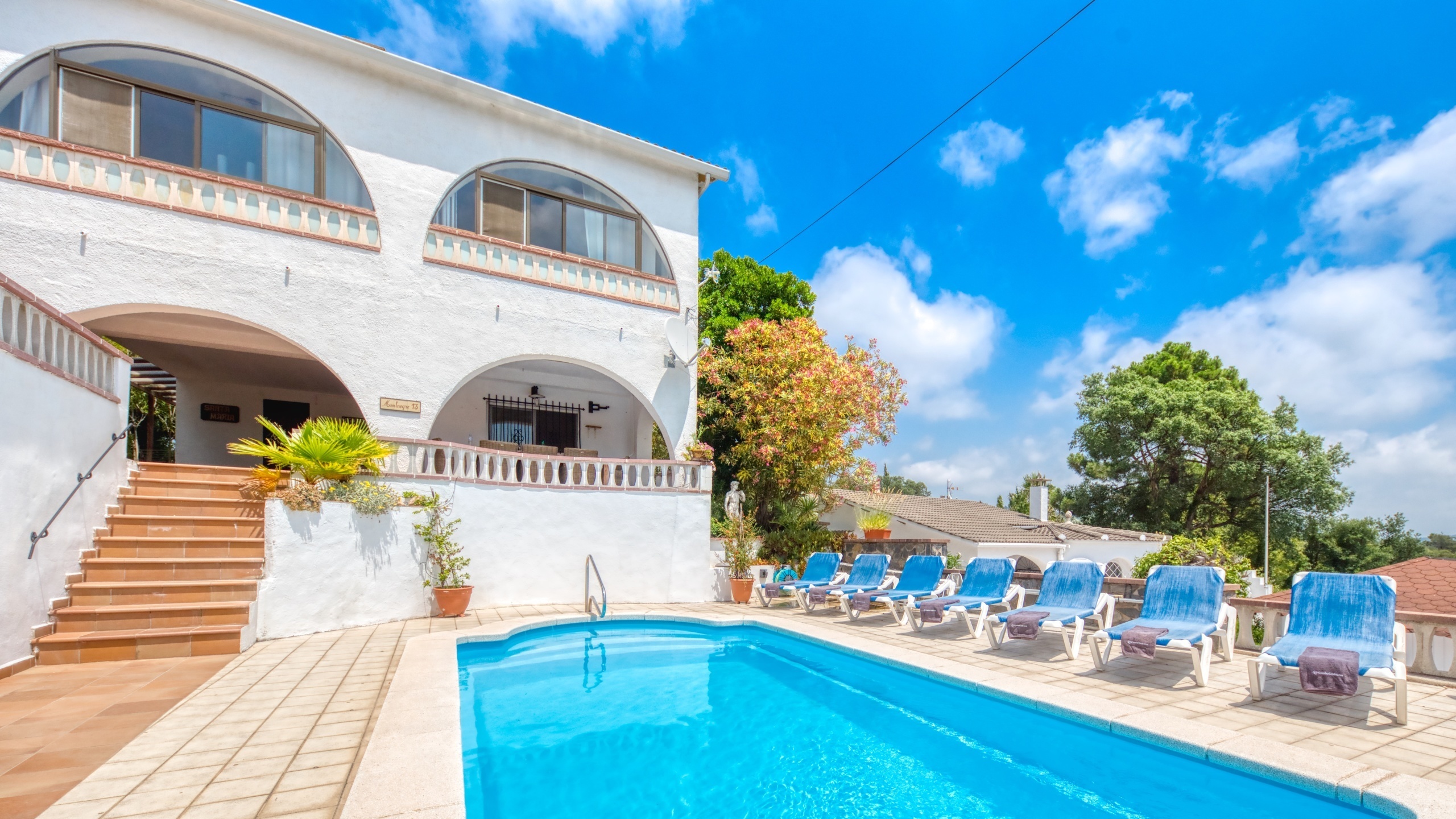 Villas de vacaciones Costa Brava España - Villa Santa Maria - Villa exterior