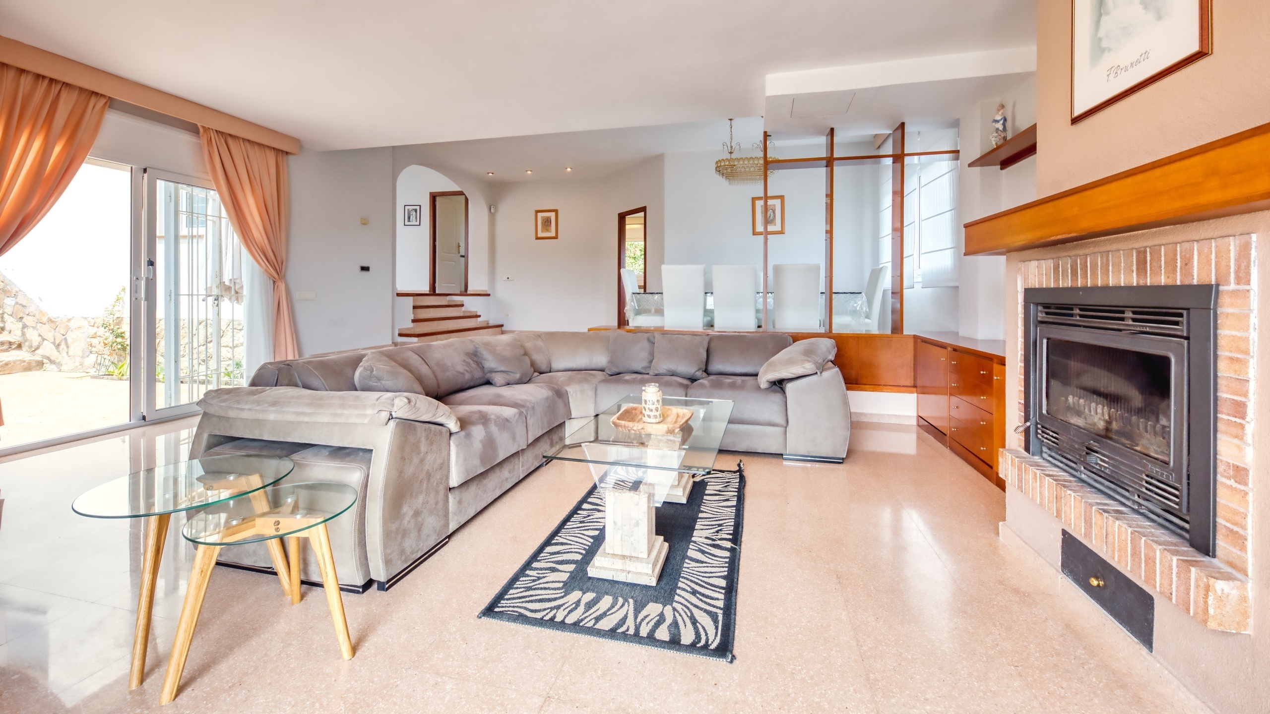 Villas de vacaciones Costa Brava España - Villa Valentina - Sala de estar