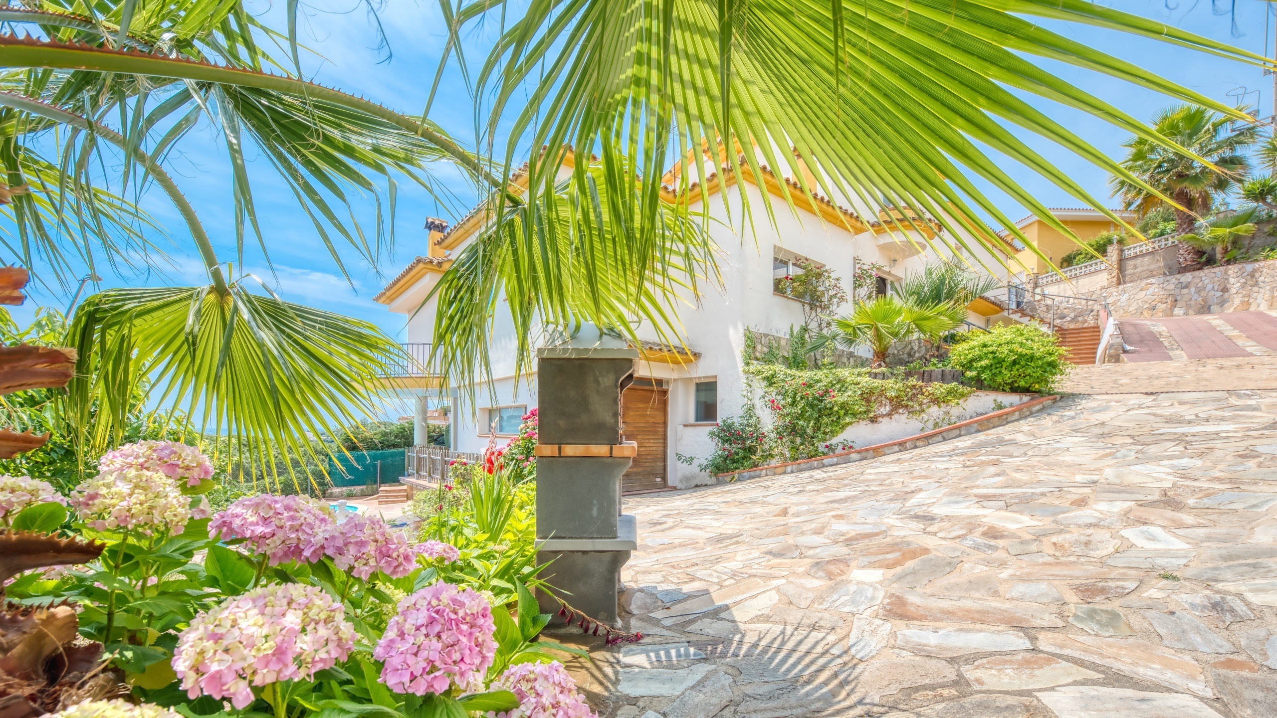 Villas de vacaciones Costa Brava España - Villa Valentina - Área de barbacoa