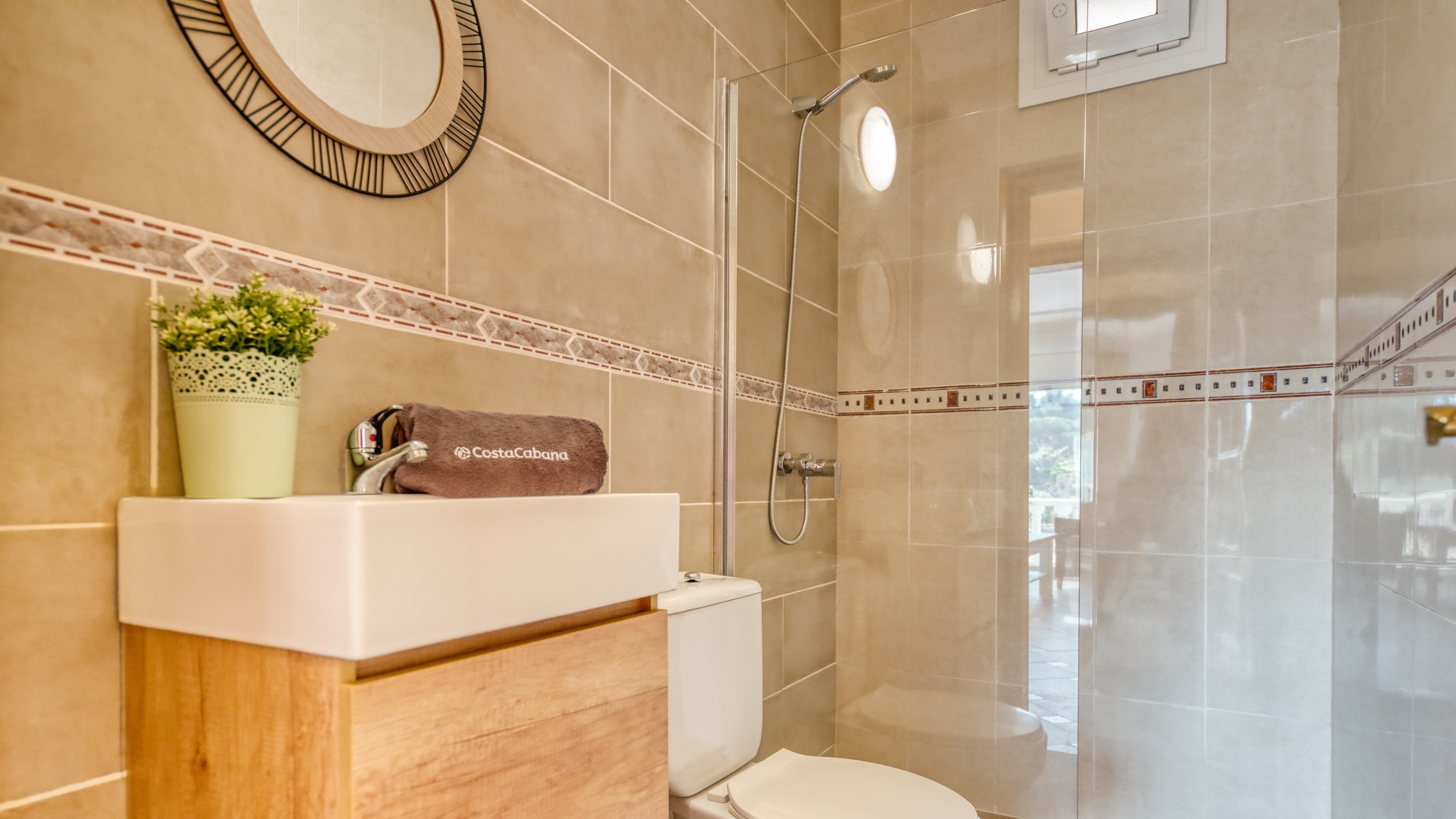 Villas de vacaciones Costa Brava España - Villa Donna - Baño