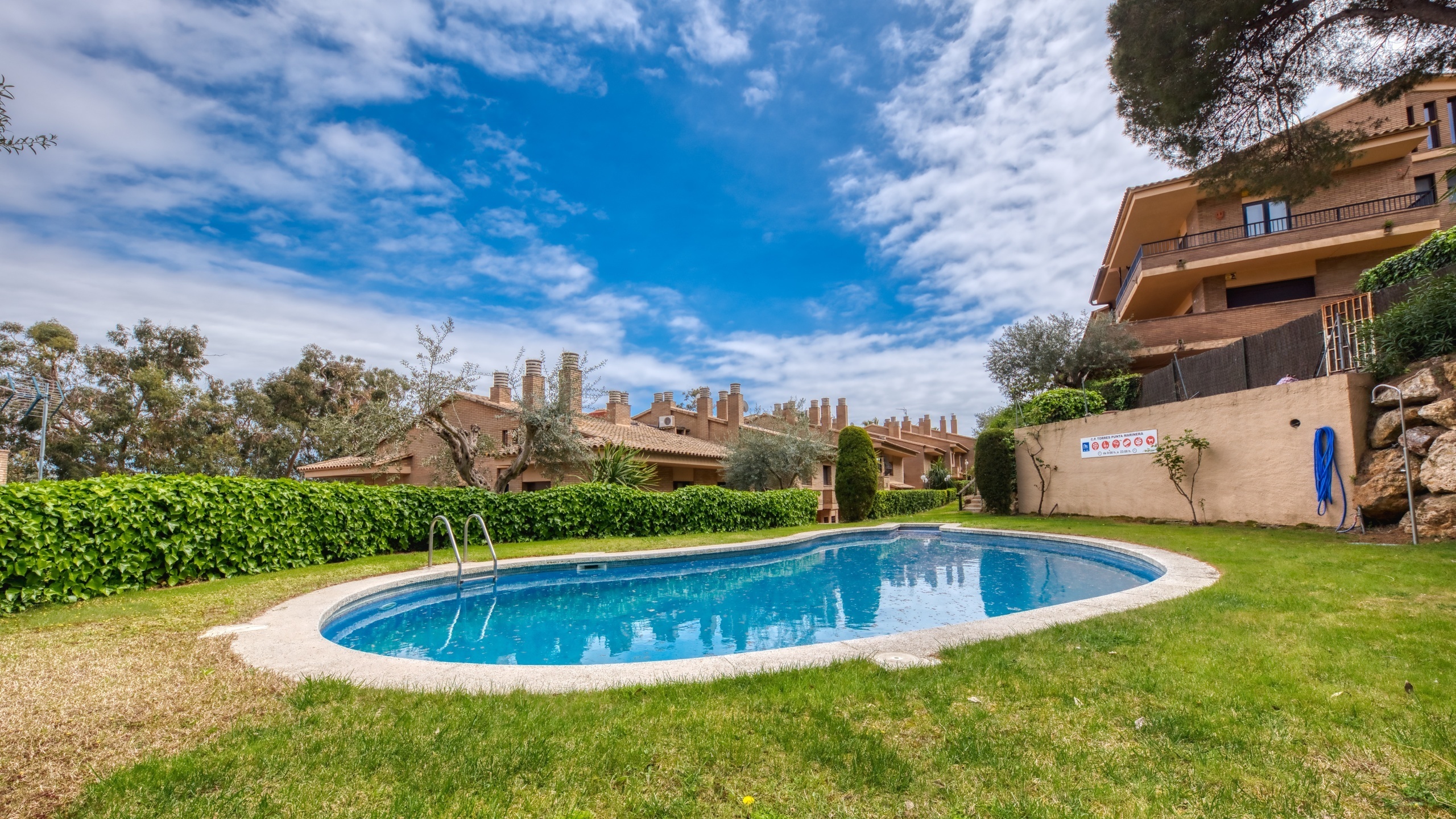 Villas de vacaciones Costa Brava España - Casa Costa - Piscina comunitaria