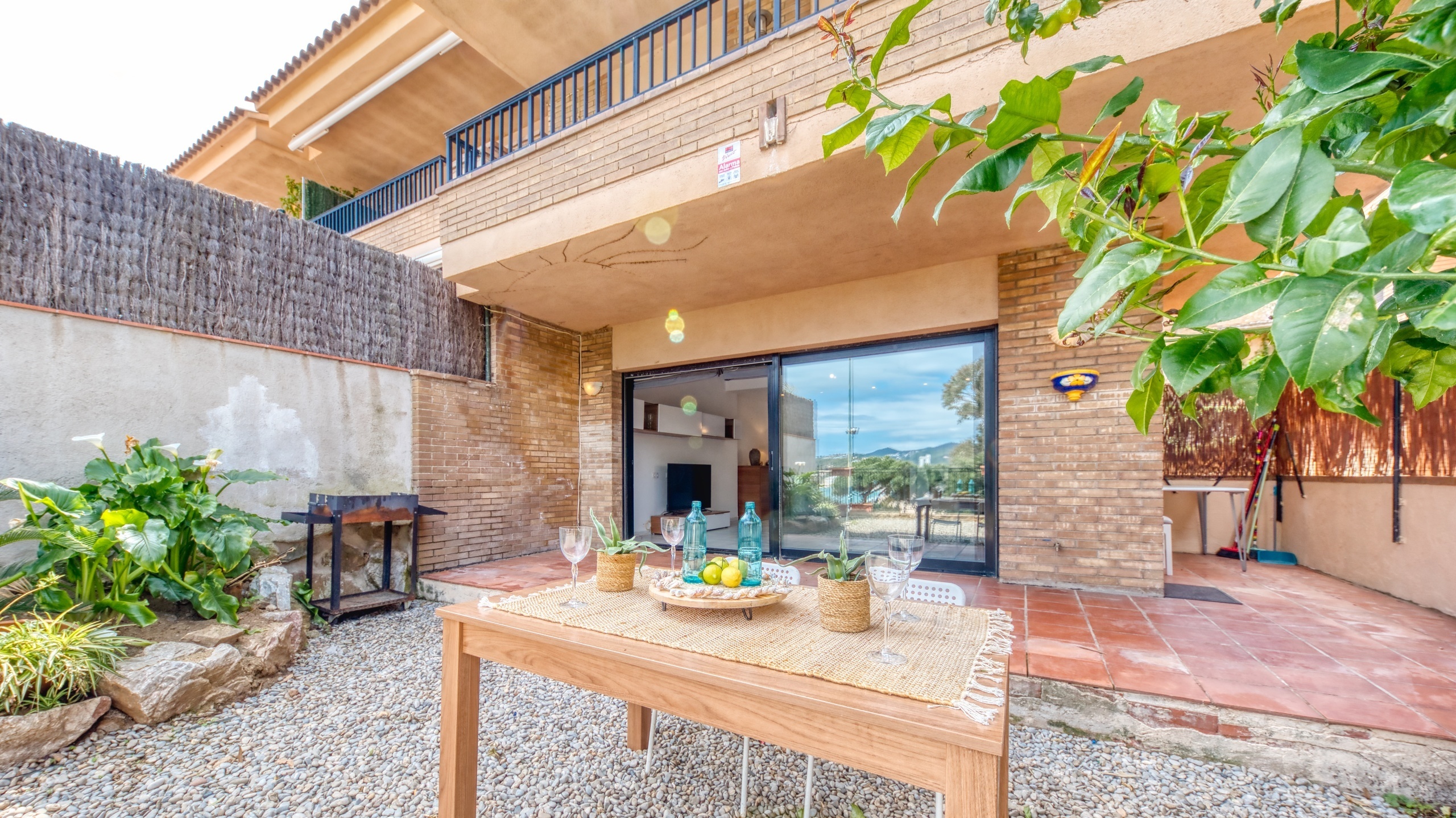 Villas de vacaciones Costa Brava España - Casa Costa - Área de barbacoa