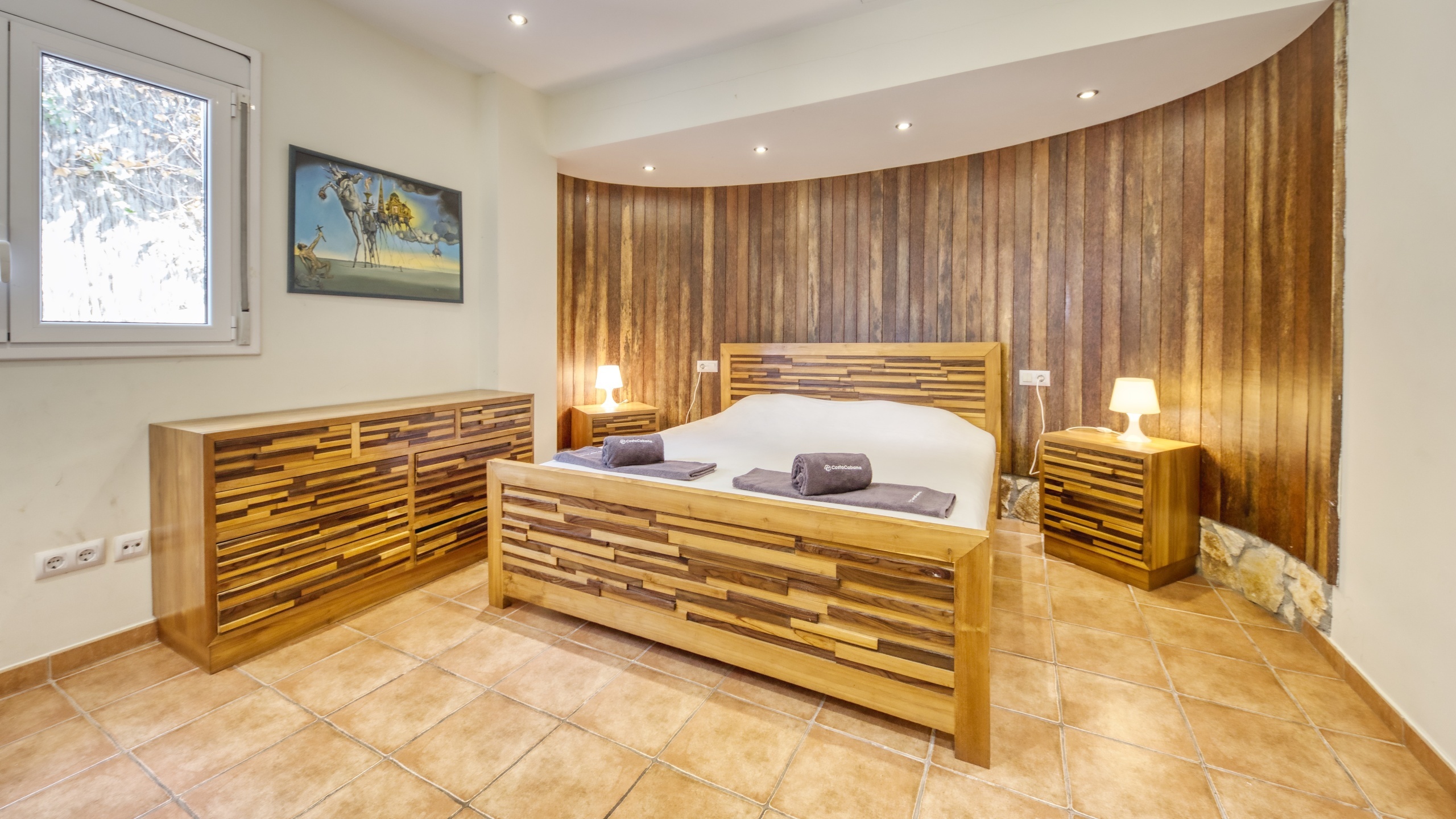 Villas de vacaciones Costa Brava España - Villa Nicky - Dormitorio