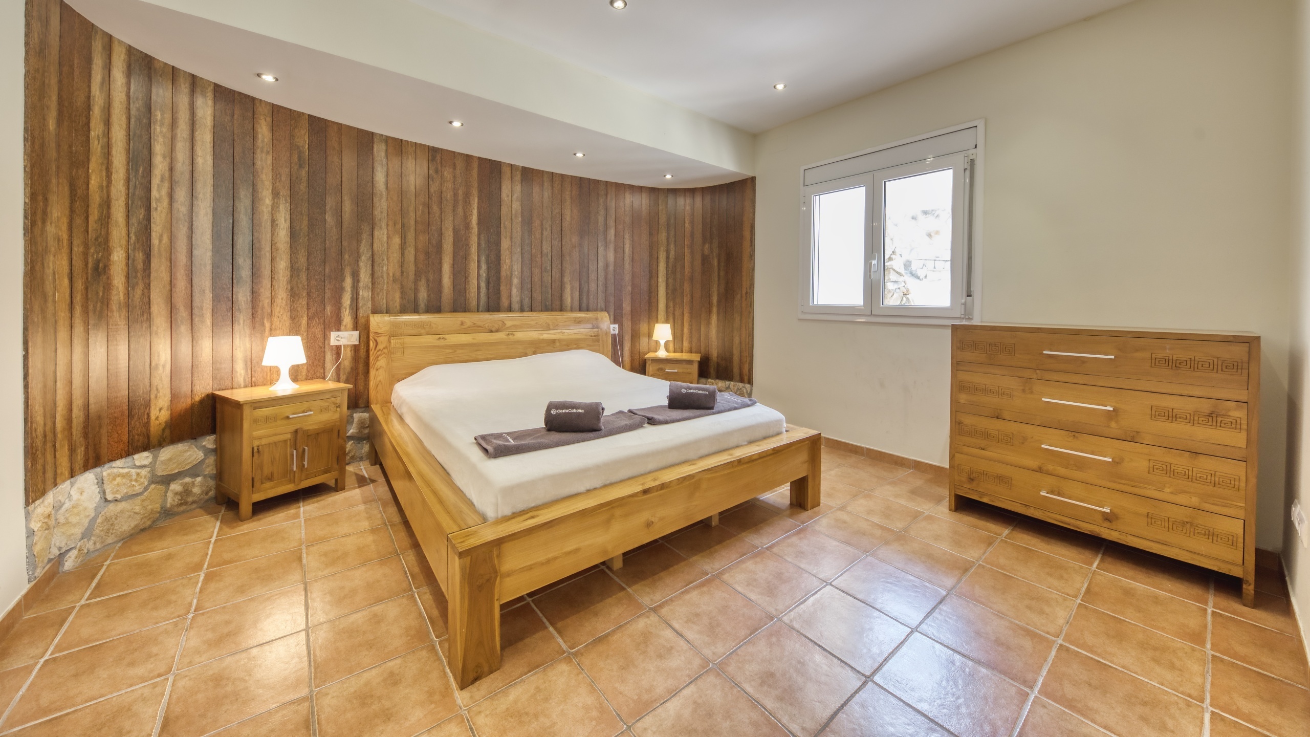 Villas de vacaciones Costa Brava España - Villa Nicky - Dormitorio