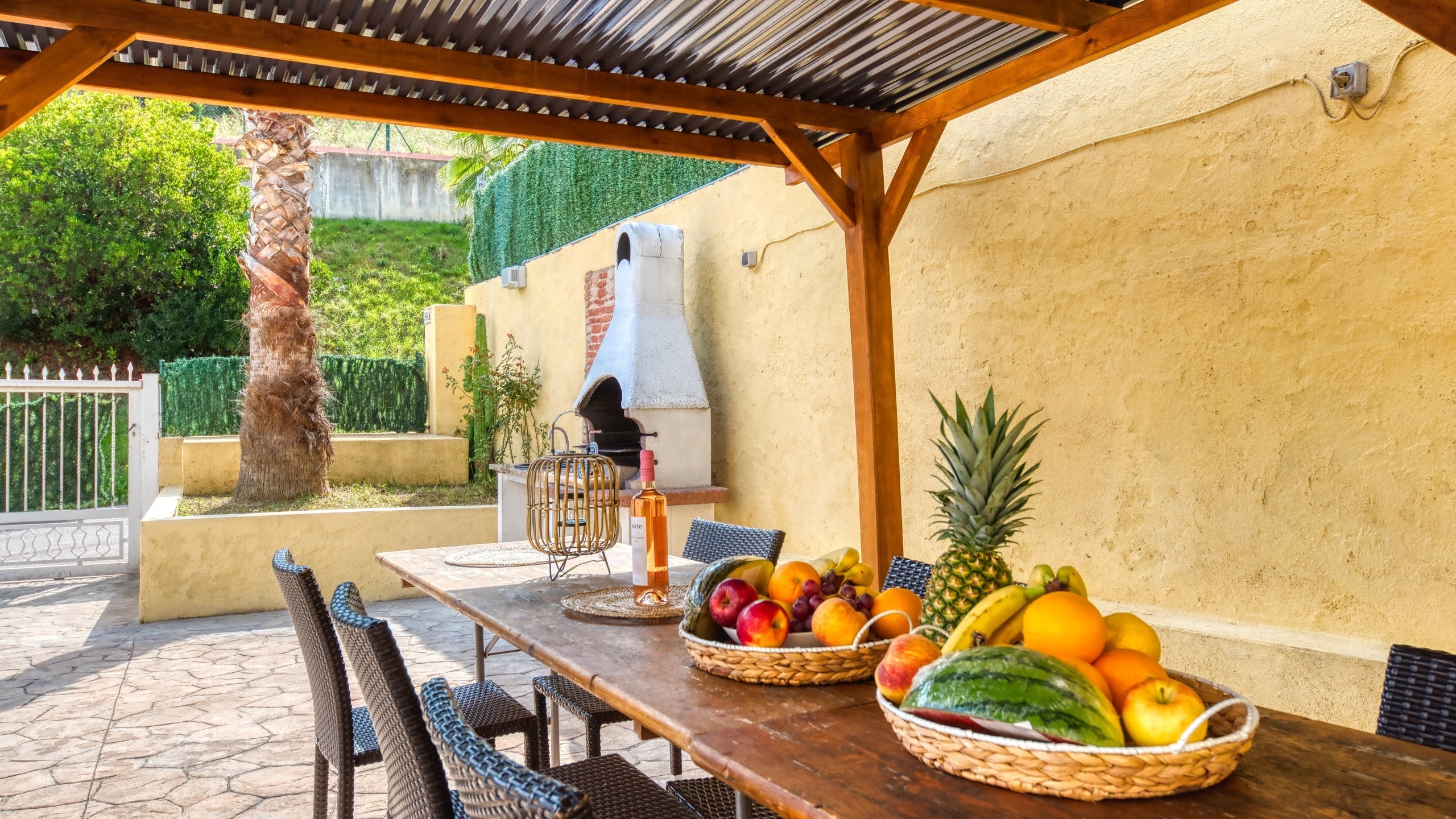 Villas de vacaciones Costa Brava España - Villa Ashley - Área de barbacoa