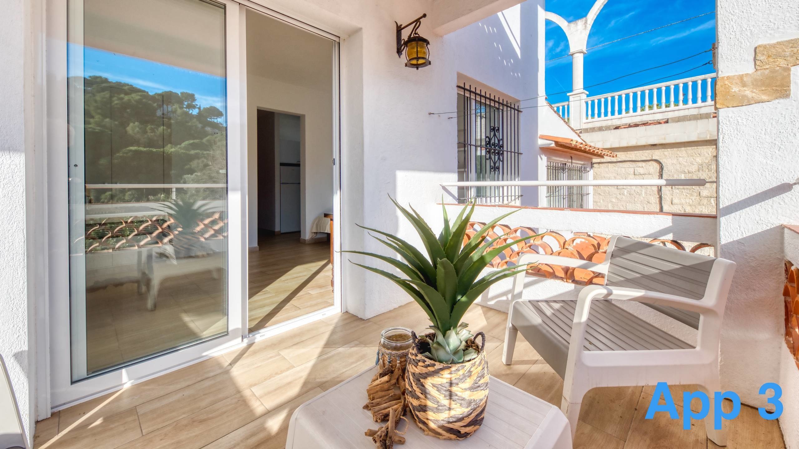 Villas de vacaciones Costa Brava España - Villa Pilar - Terraza