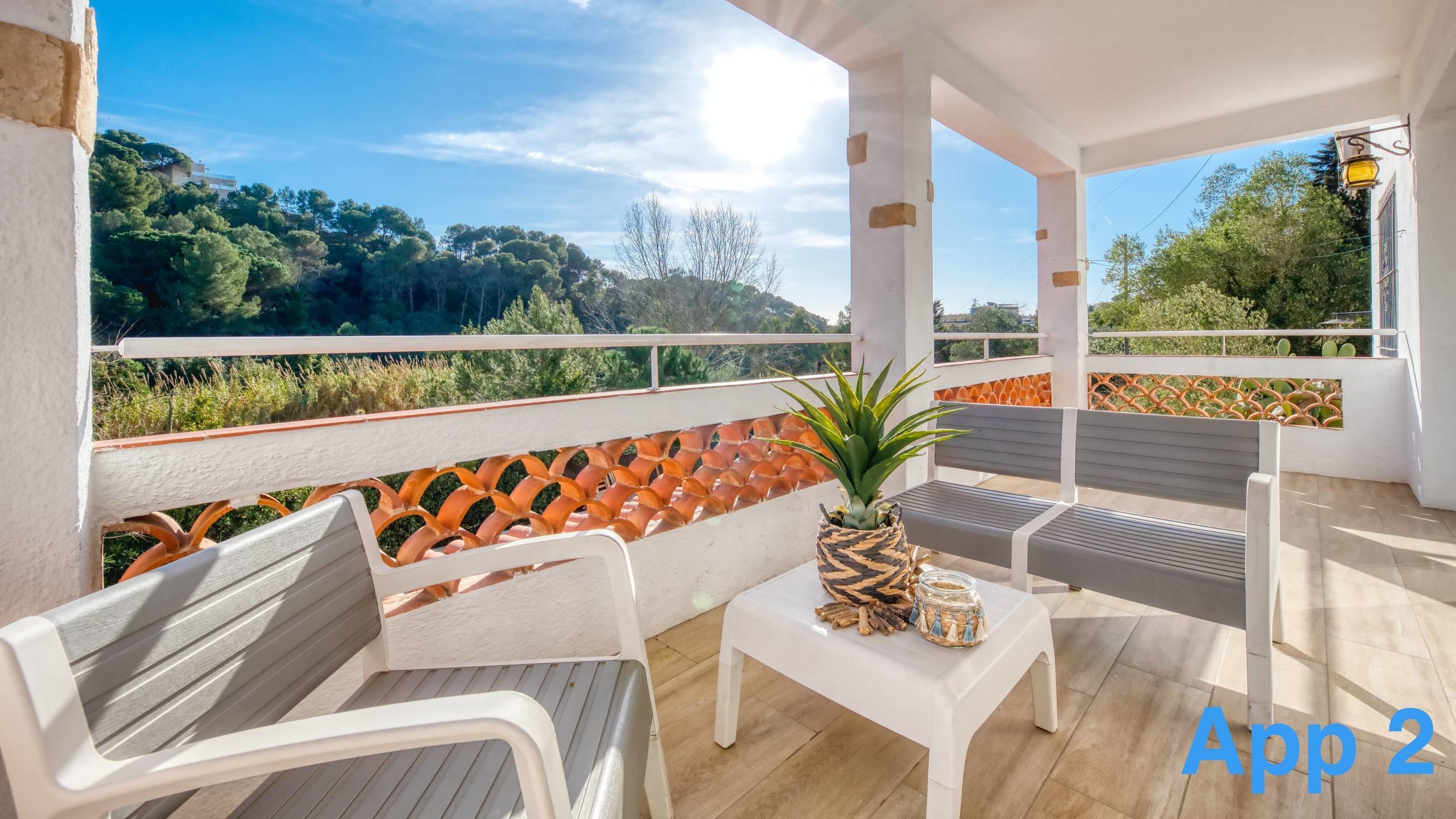 Villas de vacaciones Costa Brava España - Villa Pilar - Terraza