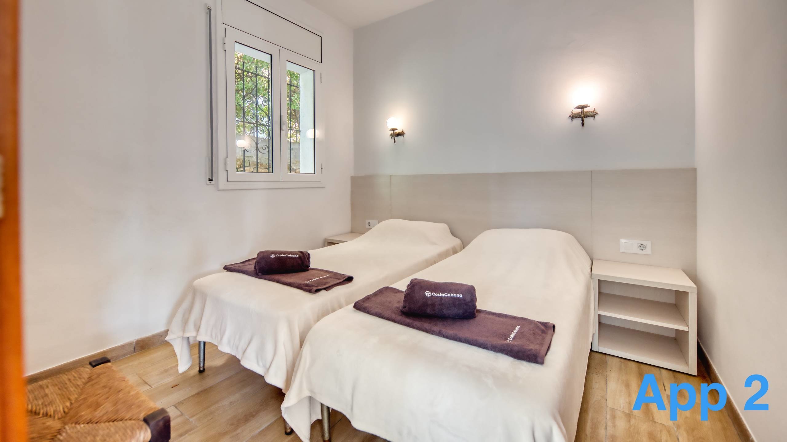 Villas de vacaciones Costa Brava España - Villa Pilar - Dormitorio