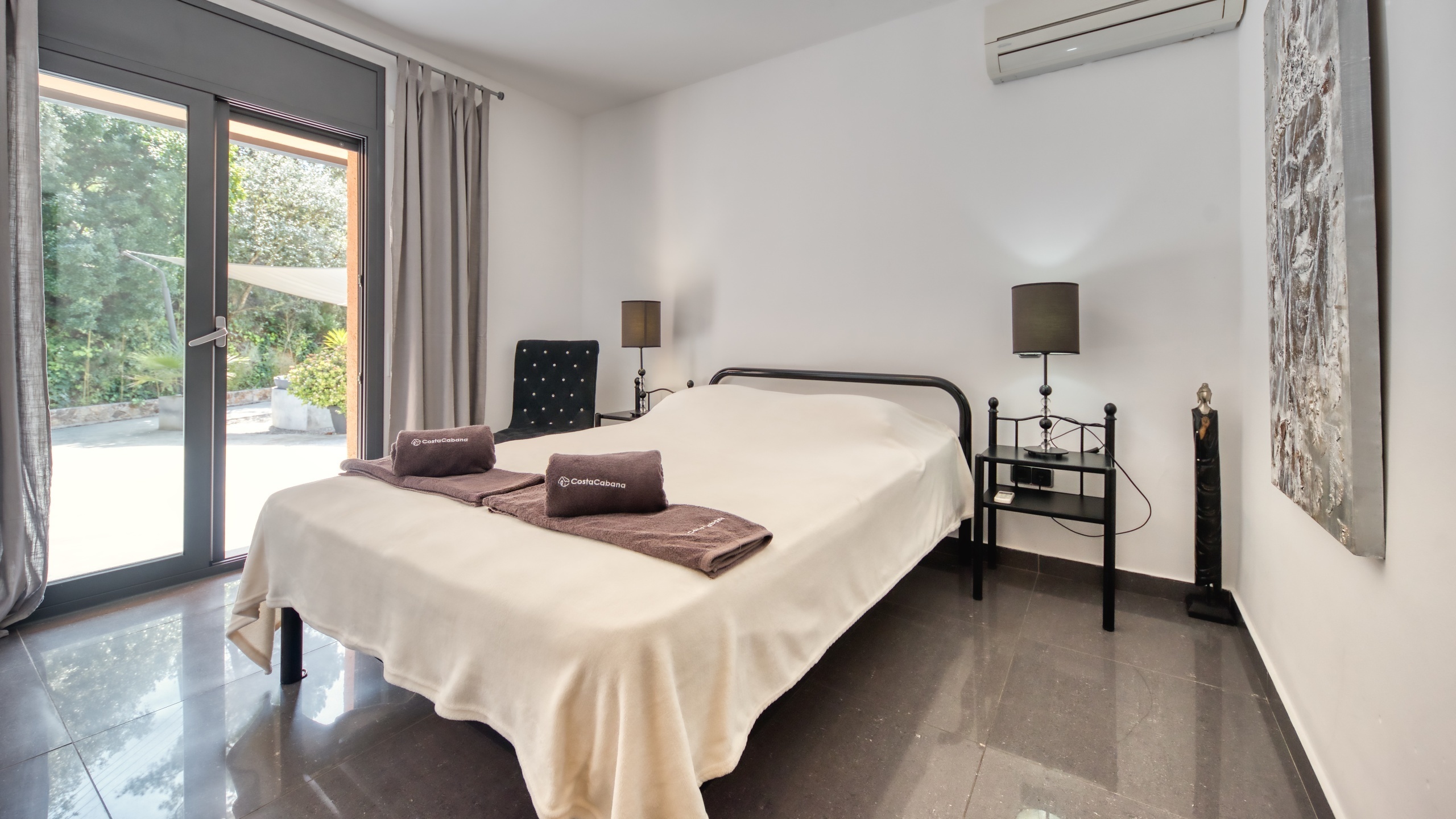 Villas de vacaciones Costa Brava España - Villa Olivia - Dormitorio