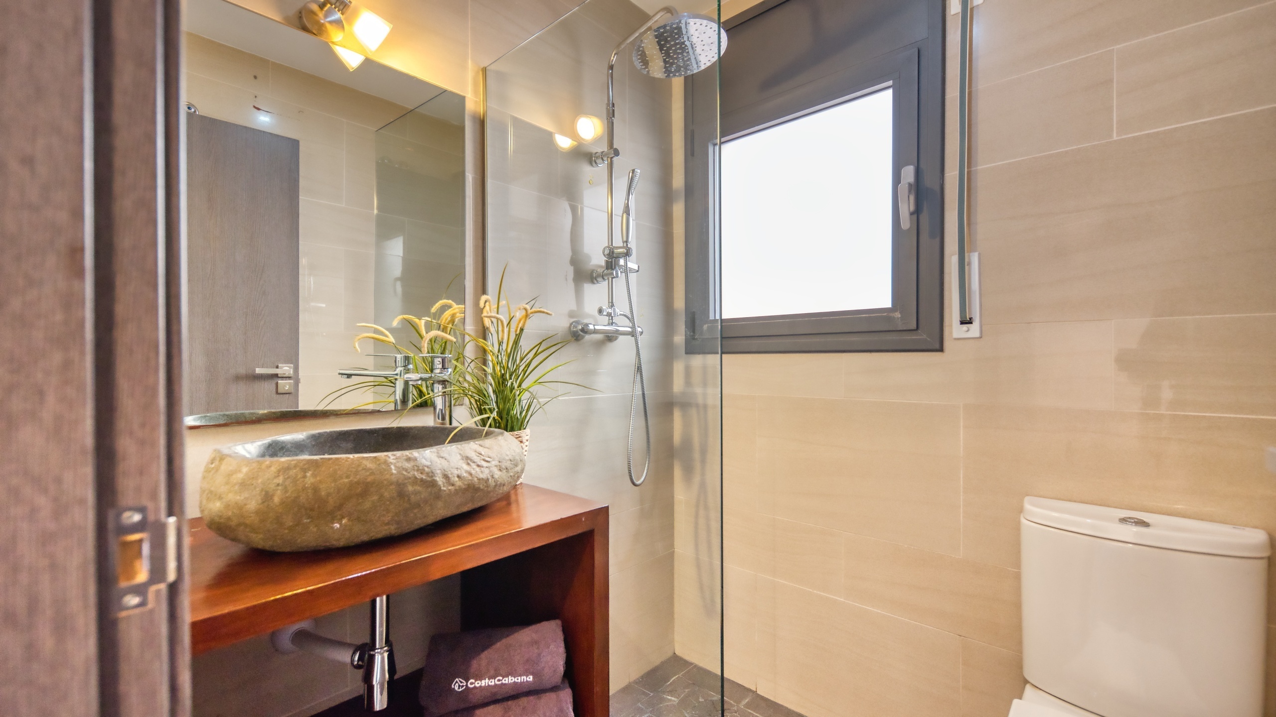 Villas de vacaciones Costa Brava España - Villa Olivia - Baño