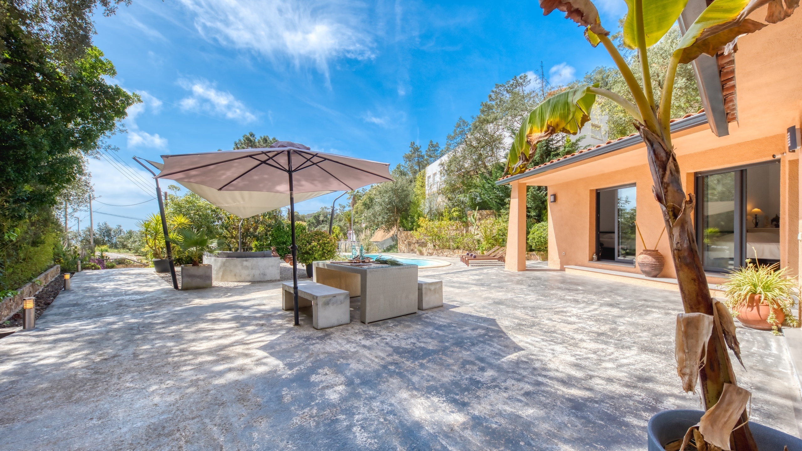 Villas de vacaciones Costa Brava España - Villa Olivia - Terraza