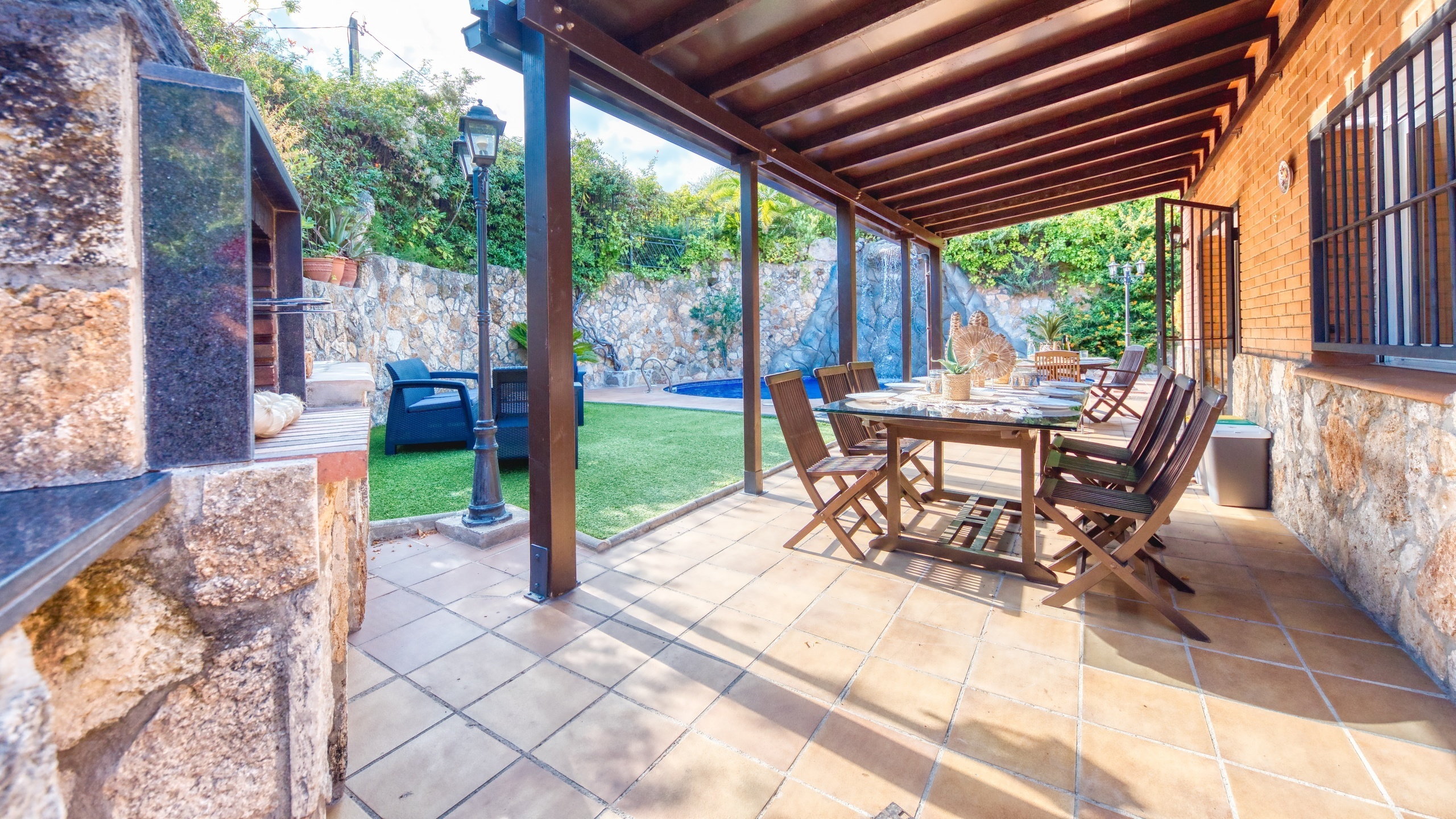 Villas de vacaciones Costa Brava España - Villa Alba - Terraza