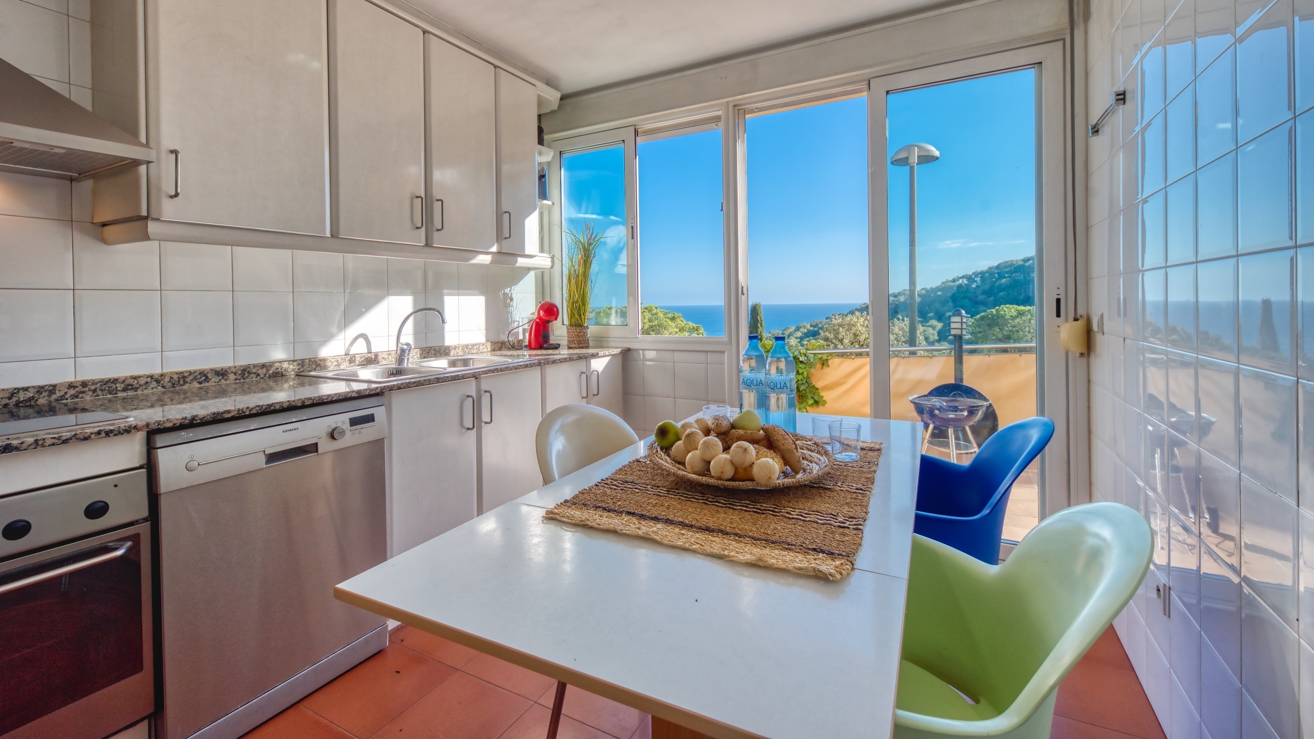 Villas de vacaciones Costa Brava España - Villa Santa Cristina - Cocina