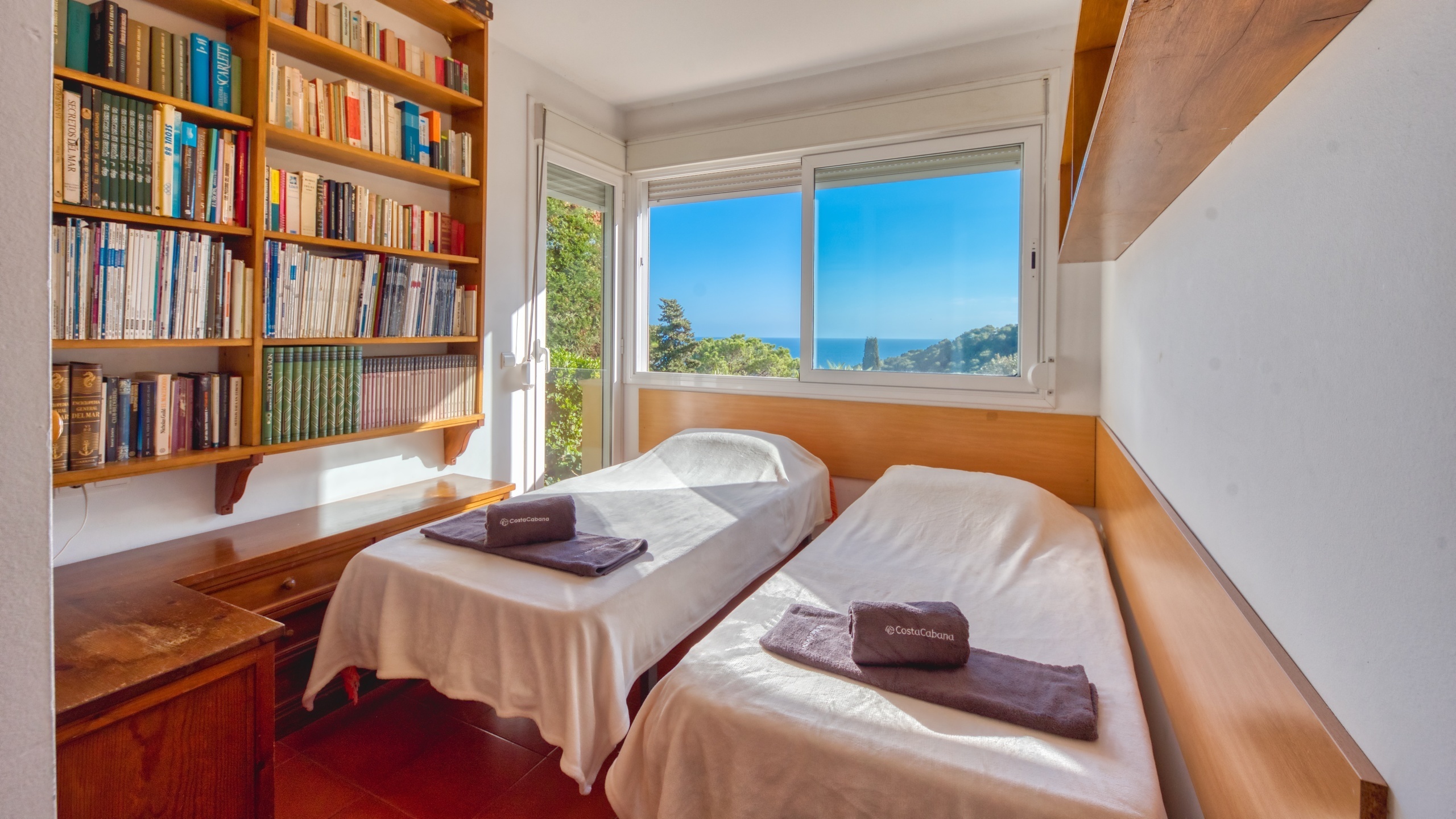 Villas de vacaciones Costa Brava España - Villa Santa Cristina - Dormitorio