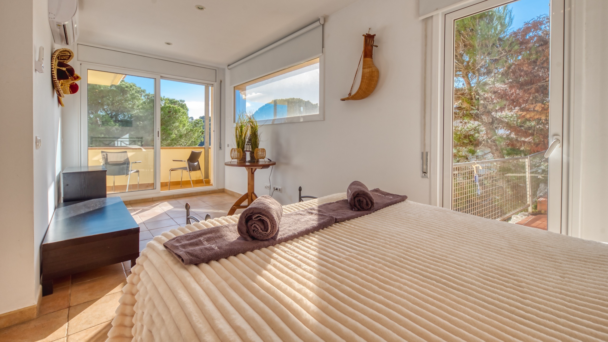 Villas de vacaciones Costa Brava España - Villa Santa Cristina - Dormitorio