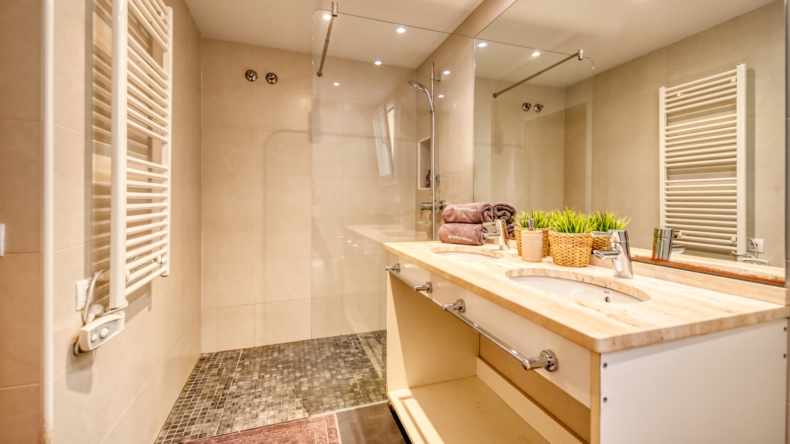 Villas de vacaciones Costa Brava España - Villa Santa Cristina - Baño