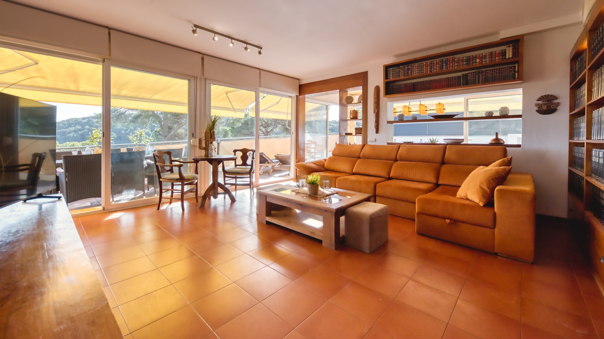 Villas de vacaciones Costa Brava España - Villa Santa Cristina - Sala de estar