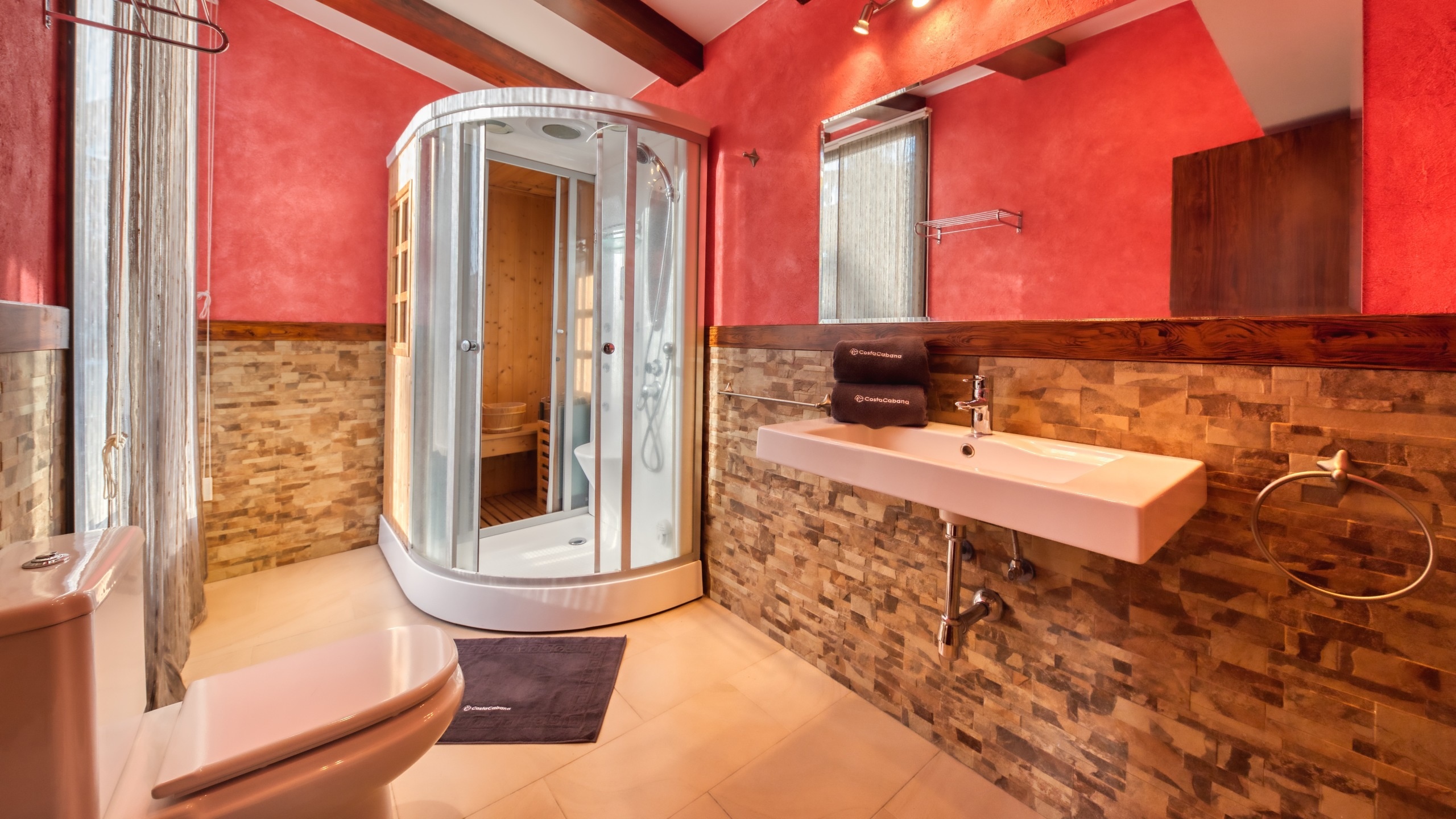 Villas de vacaciones Costa Brava Countryside España - Villa Can Bernardi - Baño en suite 