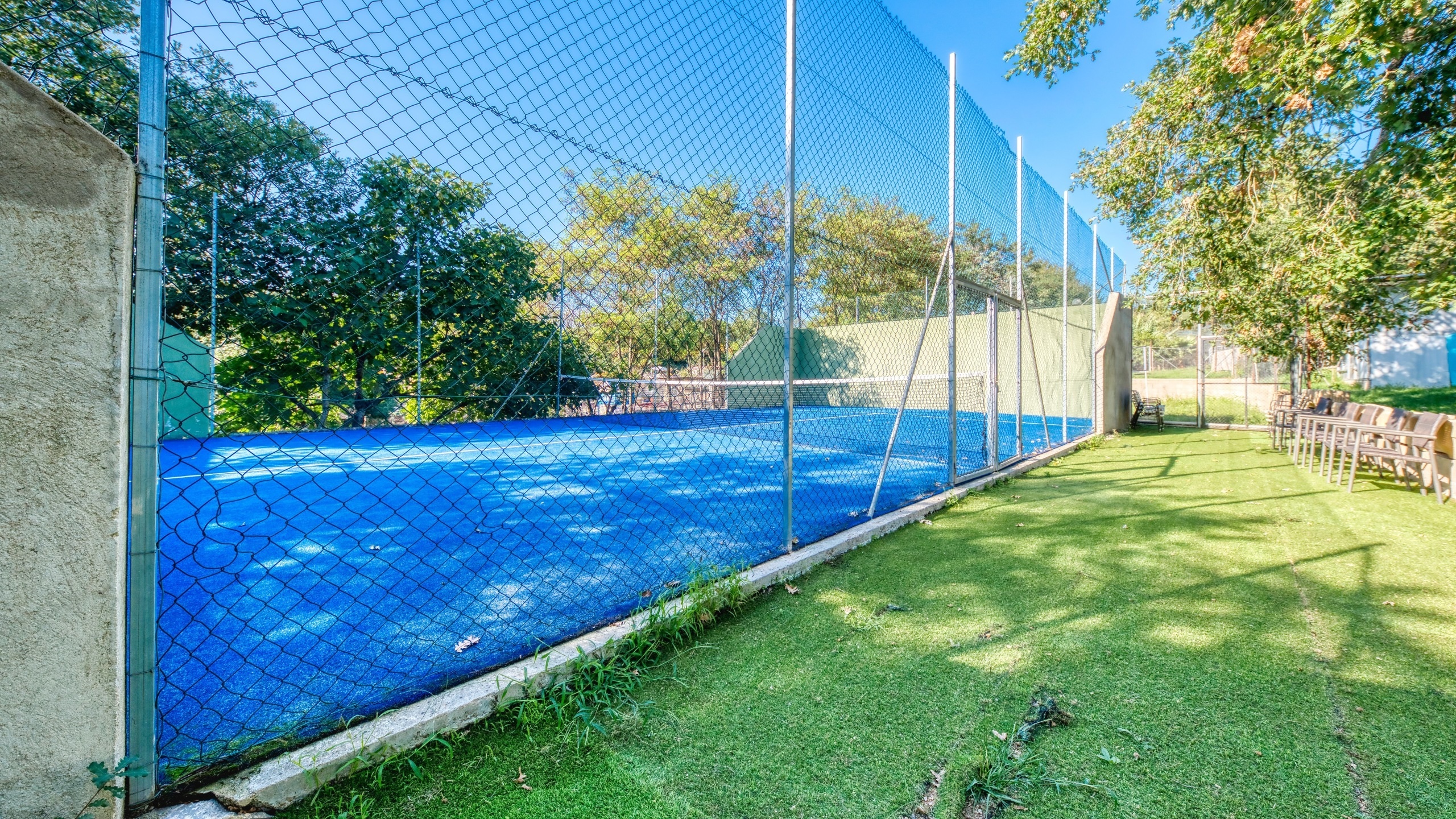 Villas de vacaciones Costa Brava Countryside España - Villa Can Bernardi - Pista de tenis