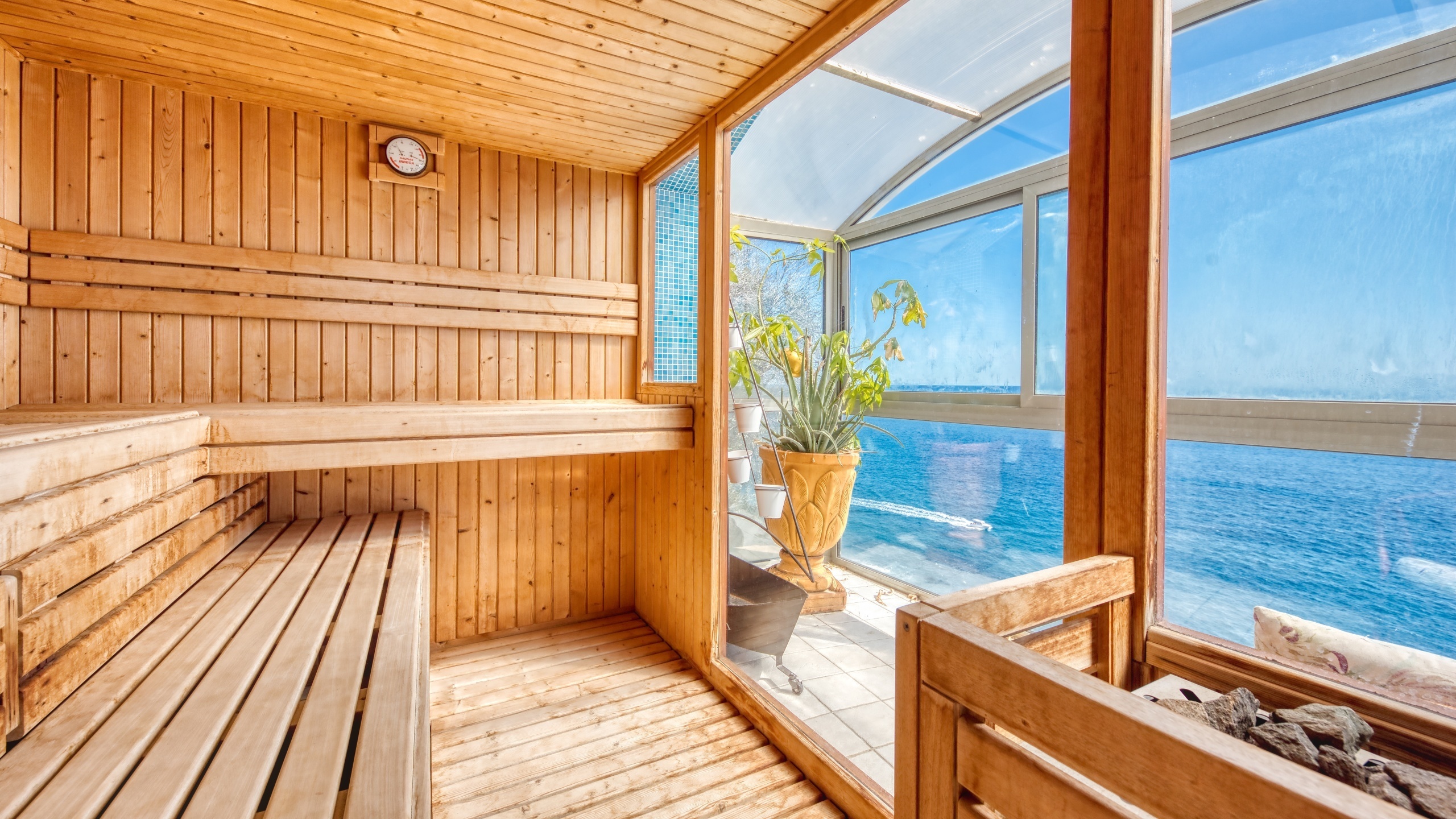 Villas de vacaciones Costa Brava España - Villa Infinity - Sauna
