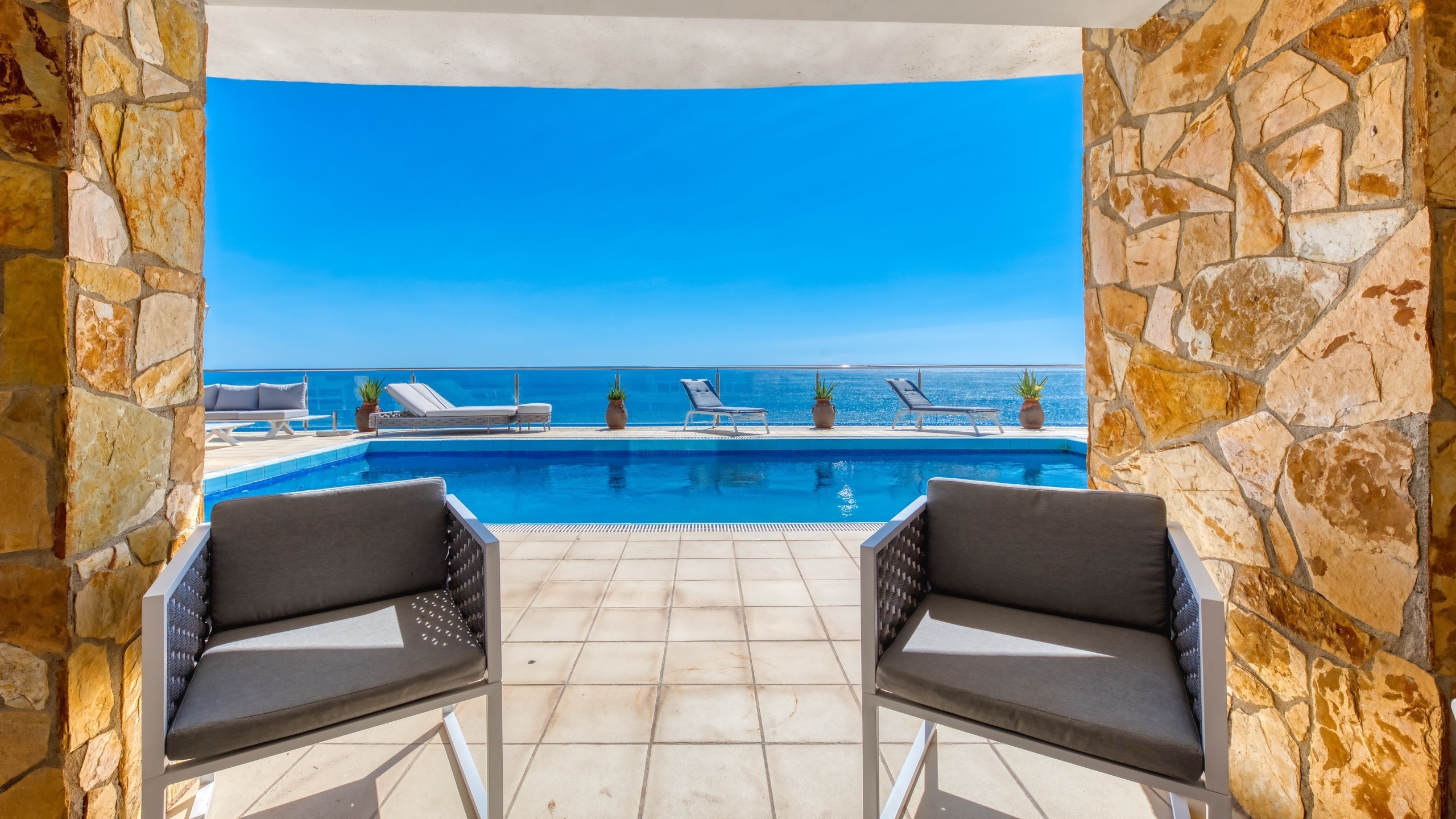 Villas de vacaciones Costa Brava España - Villa Infinity - Lugar romántico