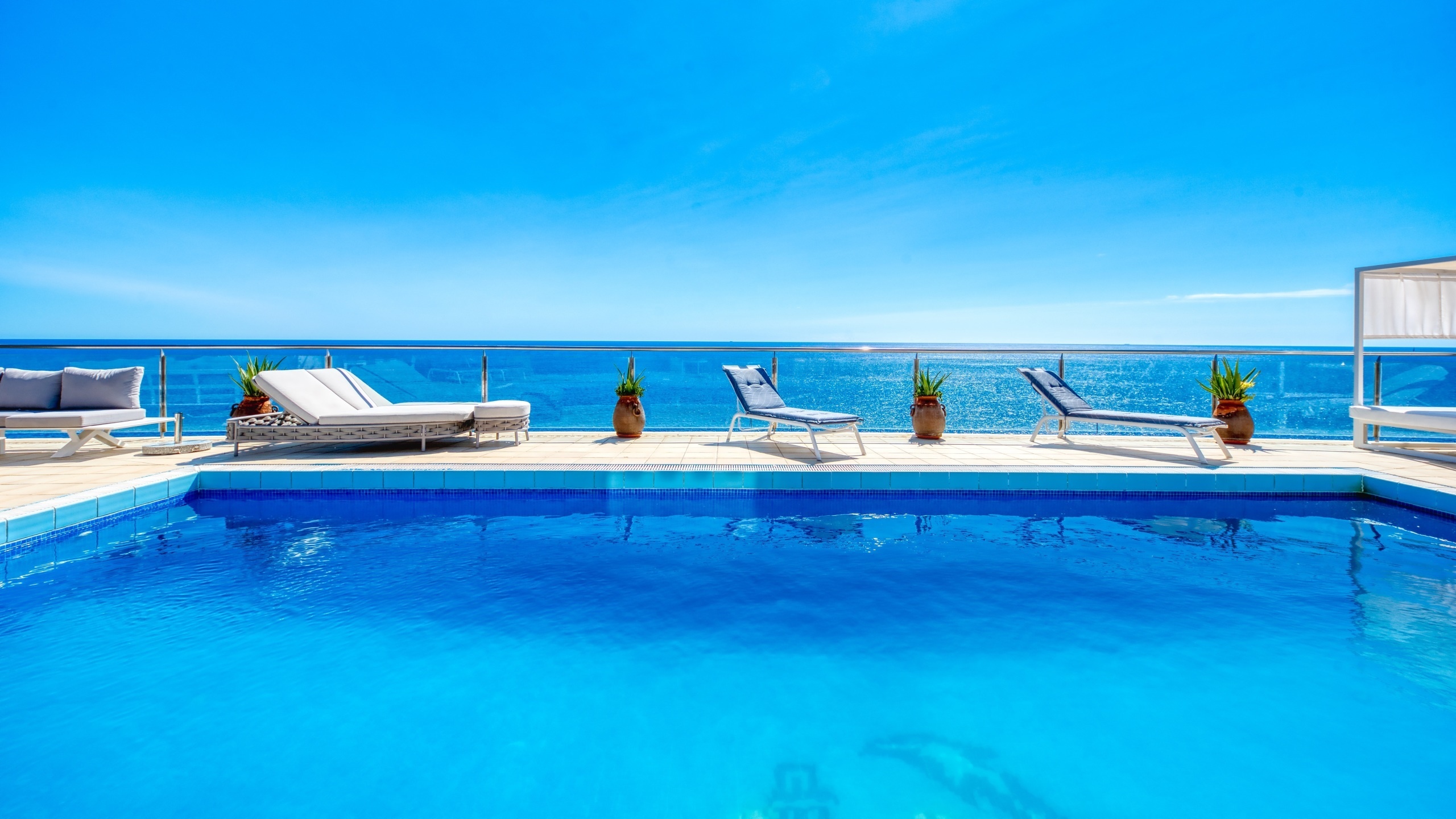 Villas de vacaciones Costa Brava España - Villa Infinity - Piscina